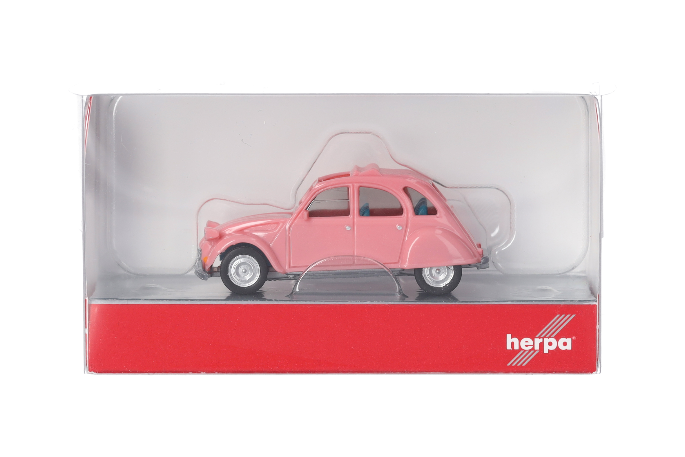 Herpa 020824-008 | Citroen 2CV | offen | hellrosa | 1:87