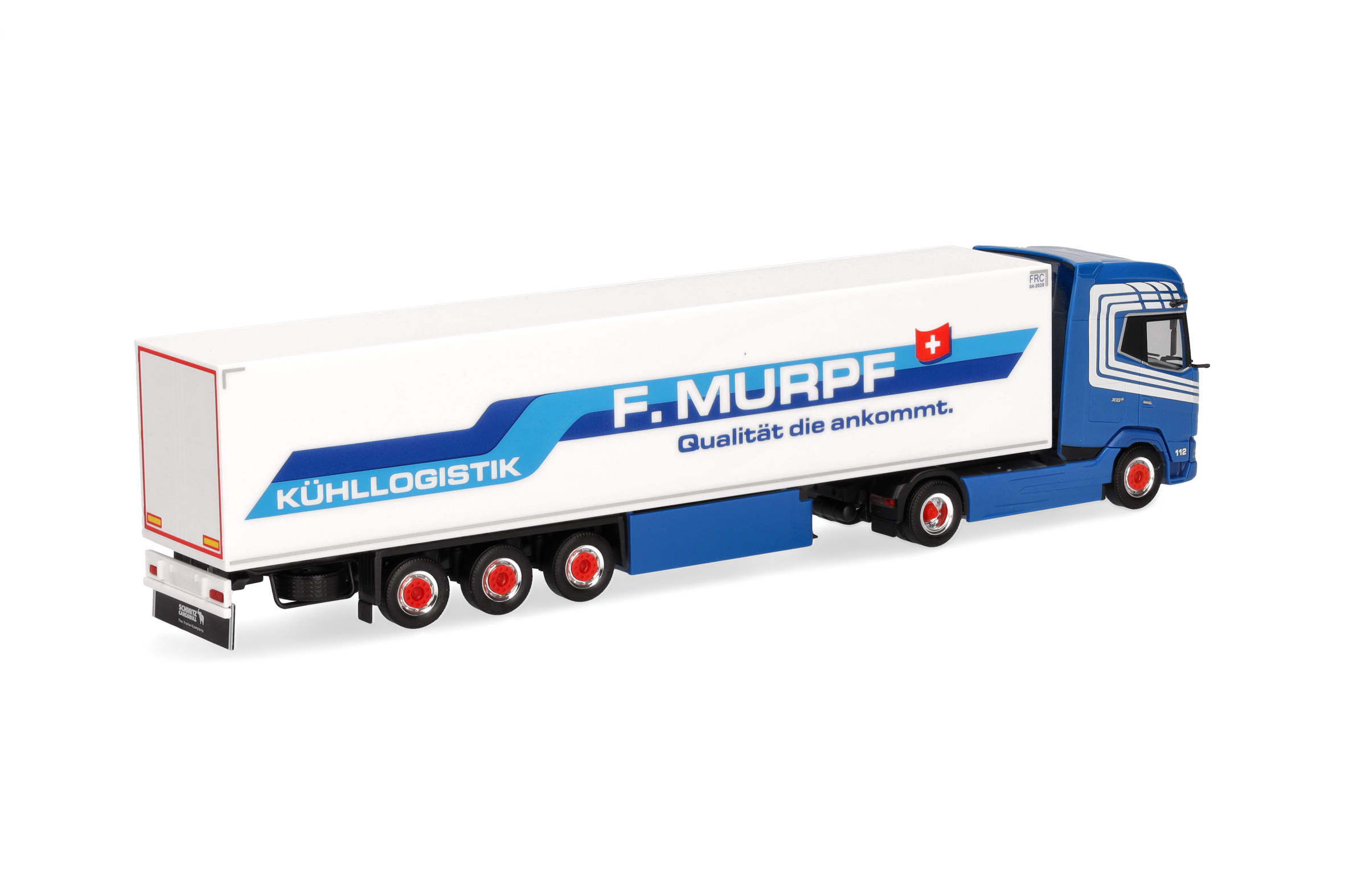 Herpa 319058 | DAF XG+ Kühlkoffer-Sattelzug | Murpf | 1:87