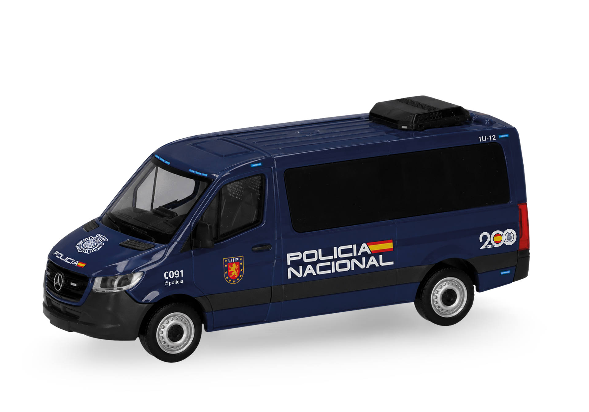 Herpa 099950 | Mercedes-Benz Sprinter '18 Bus FD | Policia Naciona| 1:87