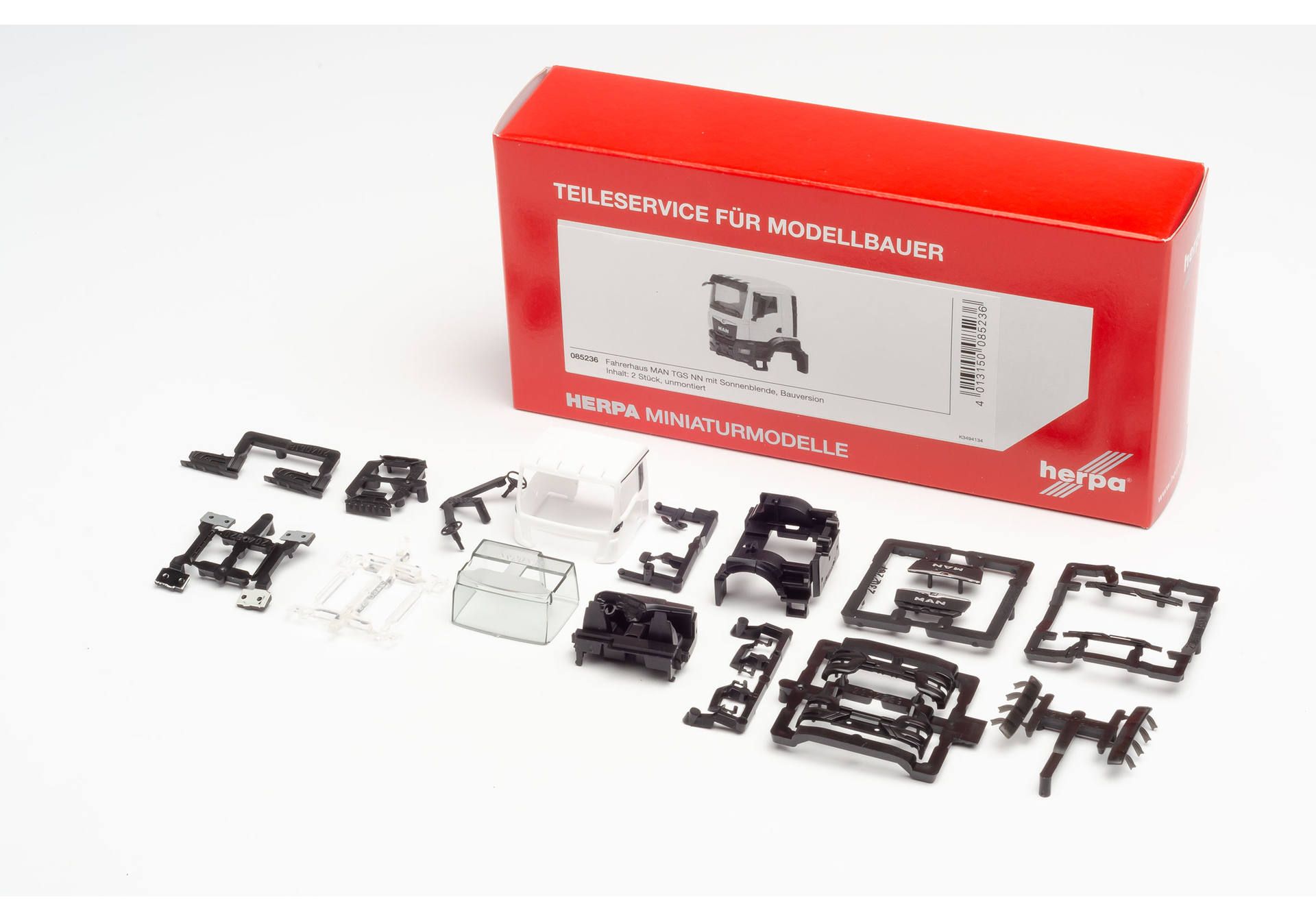 Herpa Teileservice 085236 | Fahrerhaus MAN TGS NN | Bauversion | 1:87