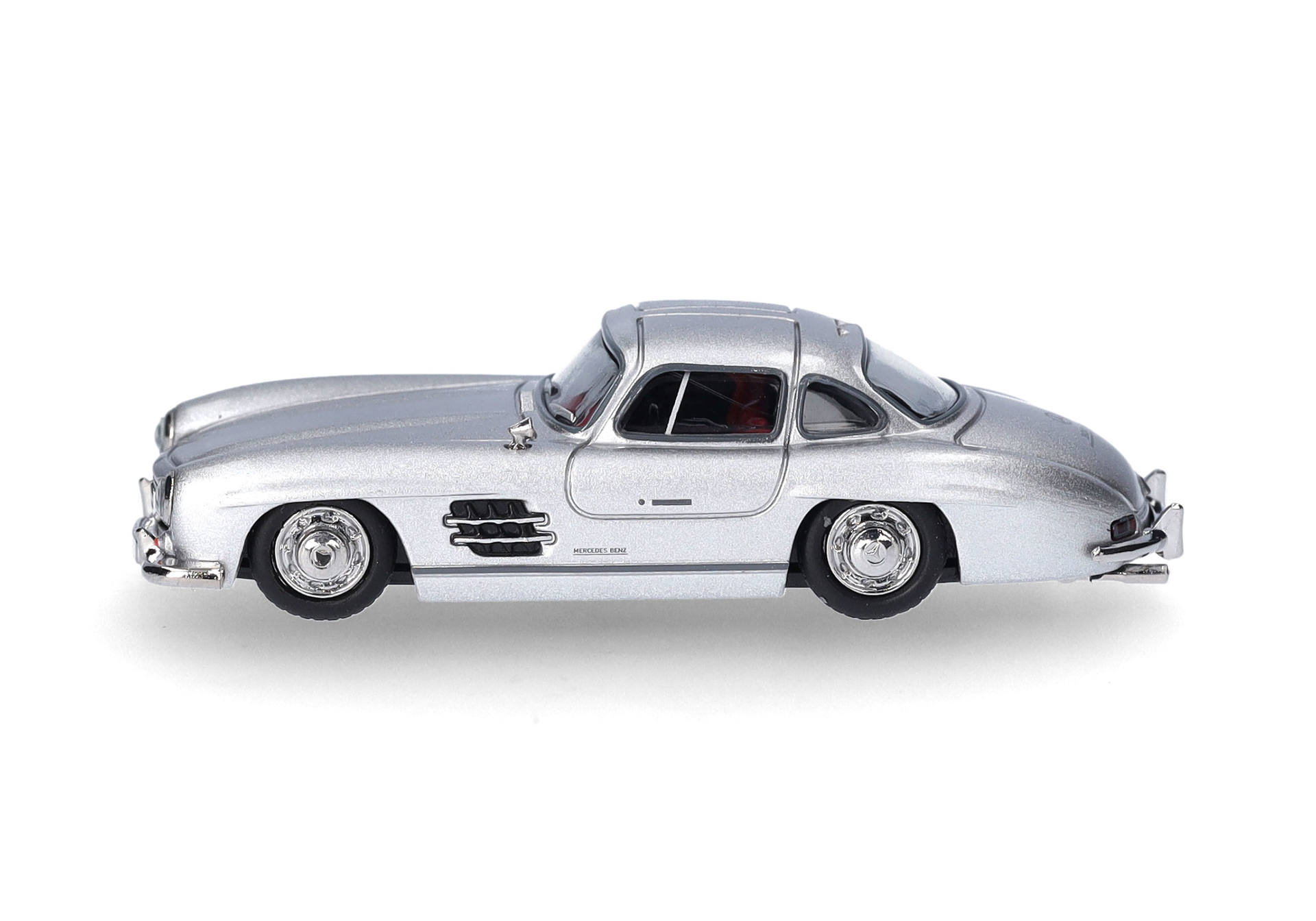 Herpa 430975 | Mercedes-Benz 300 SL Flügeltürer | silbermetallic | 1:87