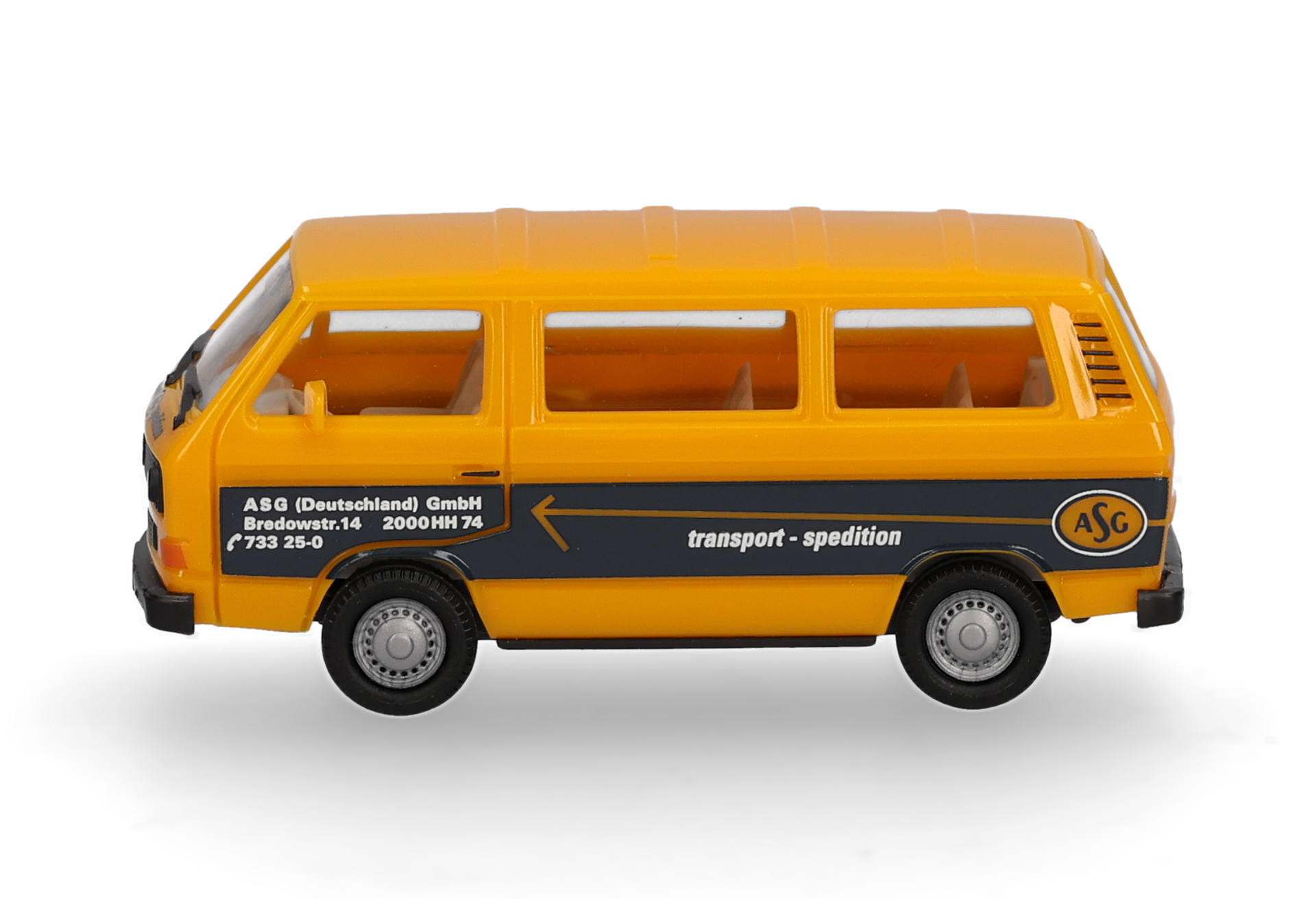 Herpa 099219 | VW T3 Bus | ASG Hamburg | 1:87