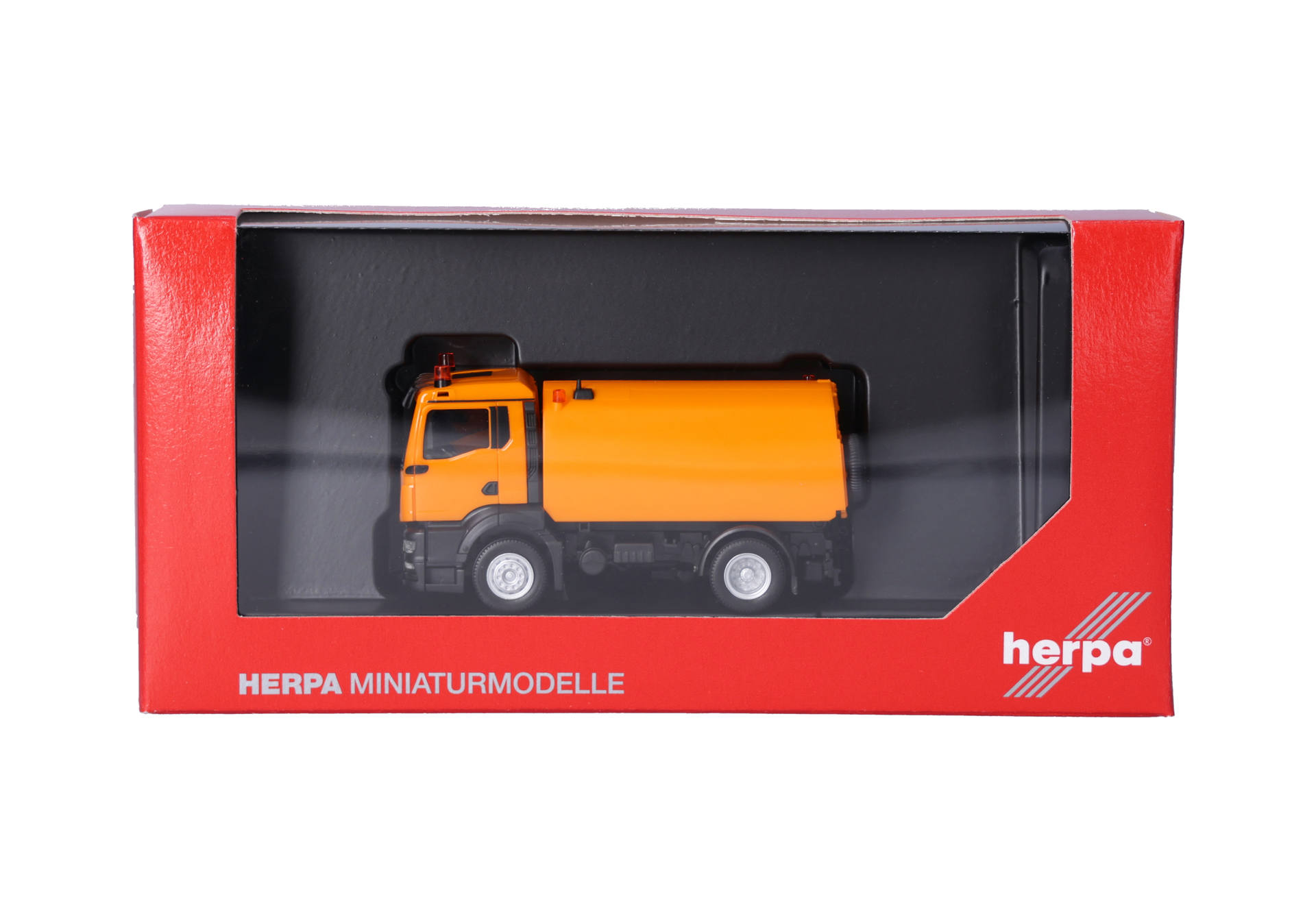 Herpa 321617 | MAN TGS NN | Kehrmaschine | kommunalorange | 1:87