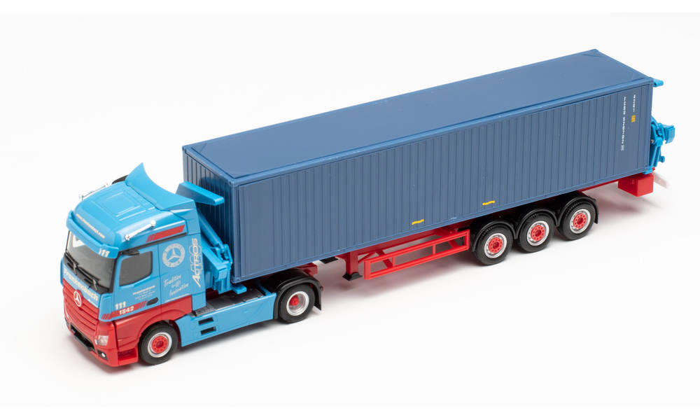 Herpa 313919 - Mercedes-Benz Actros Container-Seitenlader - Frankenbach. 1:87