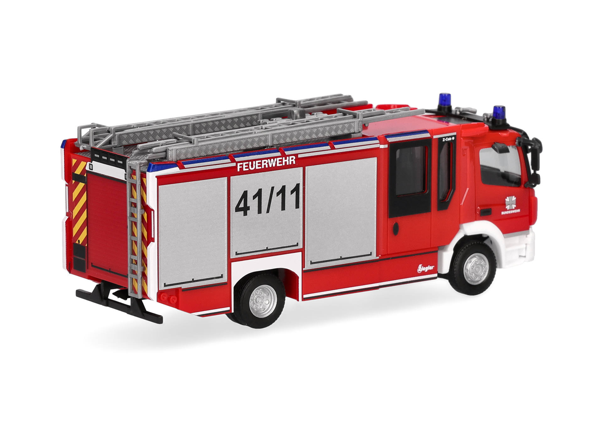 Herpa 747449 | Mercedes-Benz Atego 13 Z-Cab | Bundeswehr/Feuerwehr | 1:87