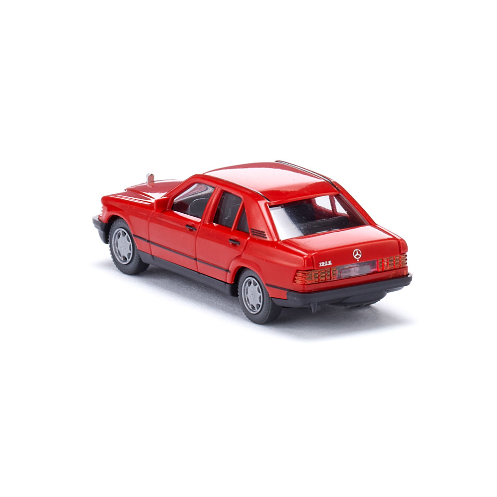 Wiking 014501 | Mercedes Benz 190 E | signalrot | 1:87