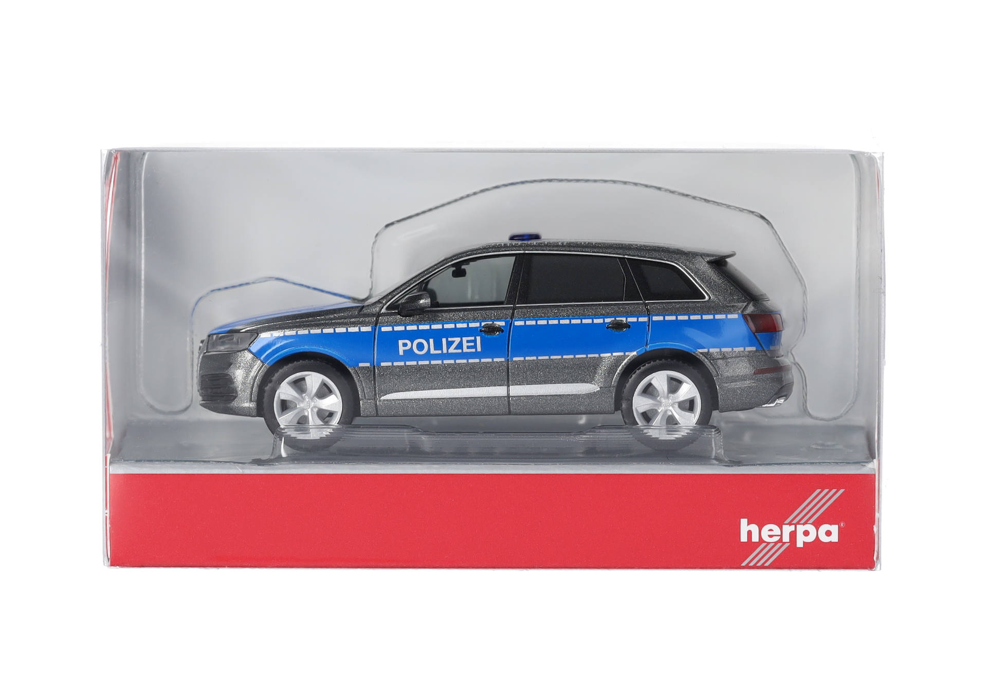Herpa 098946  | Audi Q7 | Polizei Vorführfahrzeug | 1:87