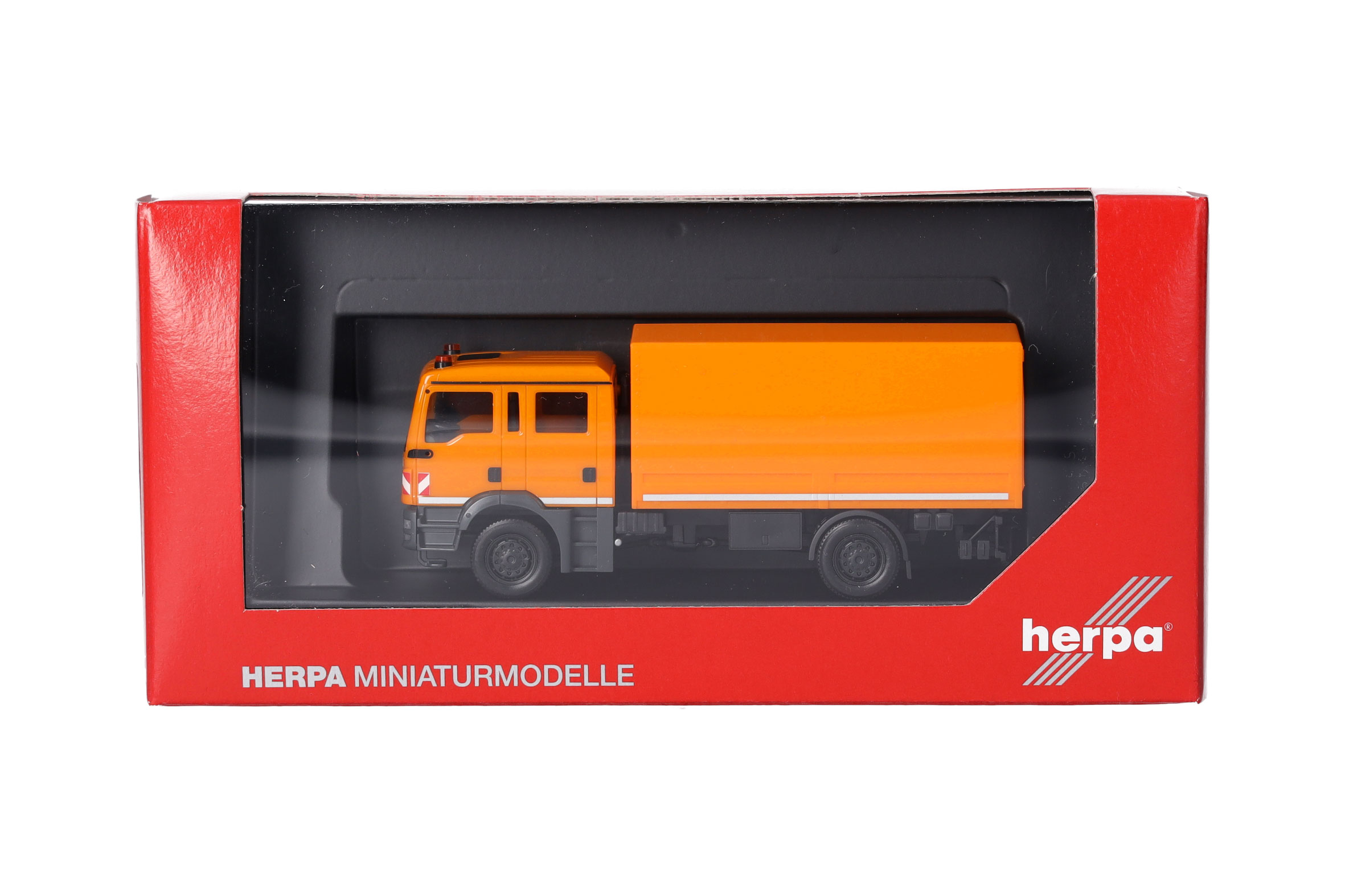Herpa 319300 | MAN TGM MzKW (Mehrzweckkraftwagen) | kommunalorange | 1:87