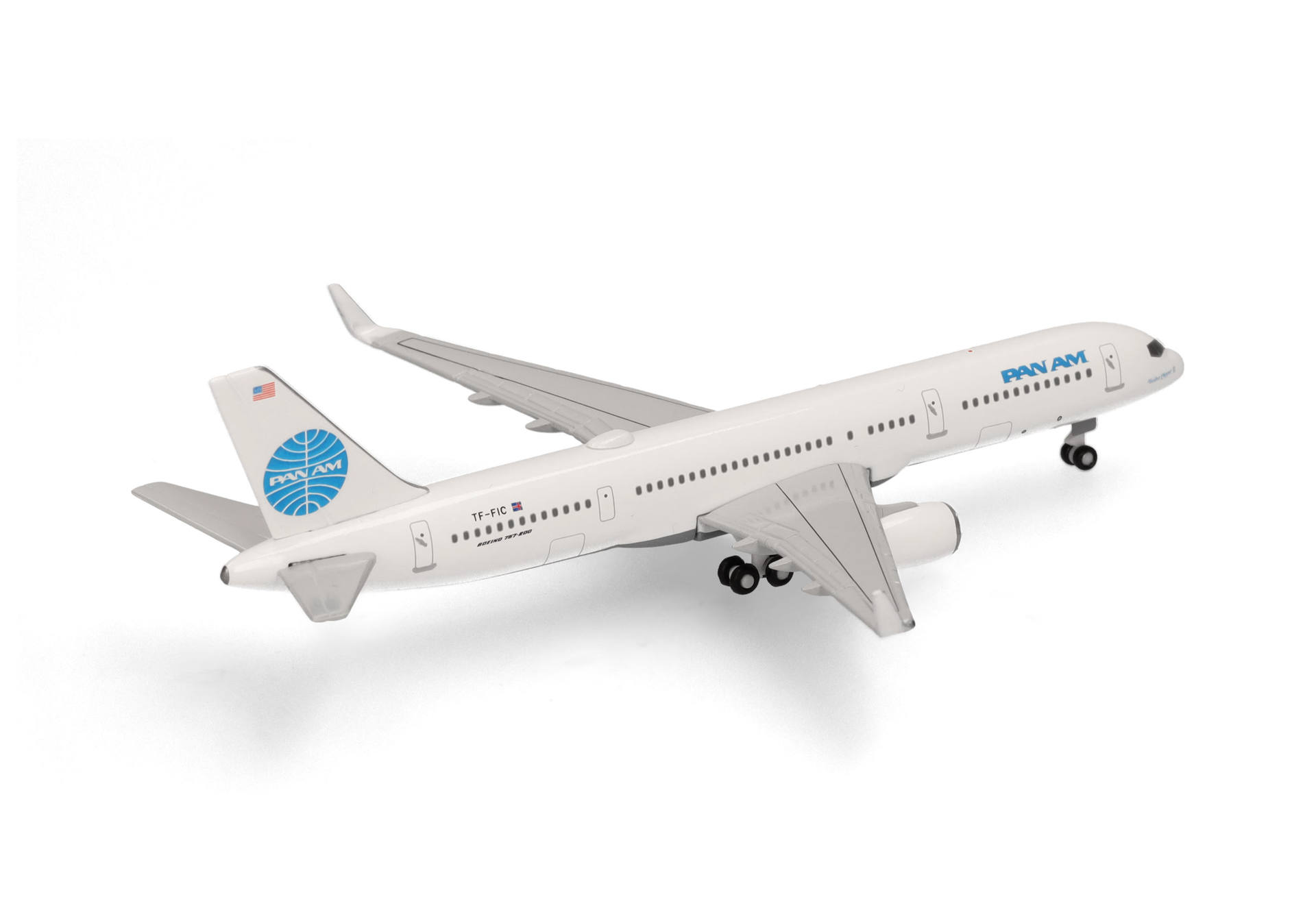 Herpa Wings 538602 | Pan Am | Boeing 757-200 "Tracing the Transatlantic" | TF-FIC | 1:500