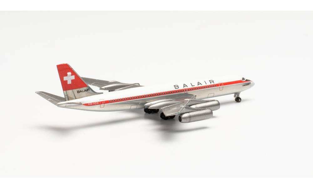 Herpa Wings 535175 - Balair Convair CV-990 - Coronado – HB-ICH. 1:500