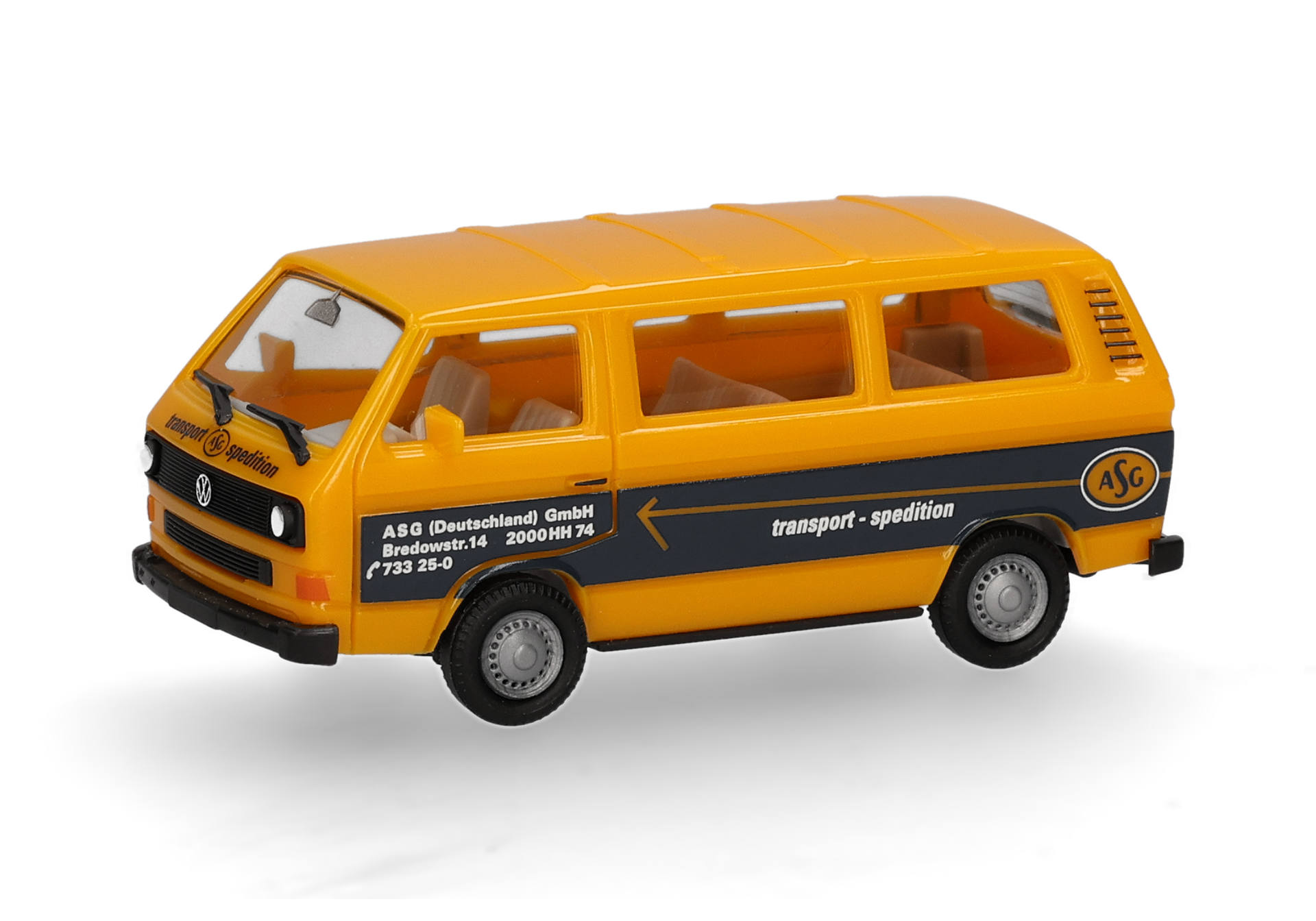 Herpa 099219 | VW T3 Bus | ASG Hamburg | 1:87