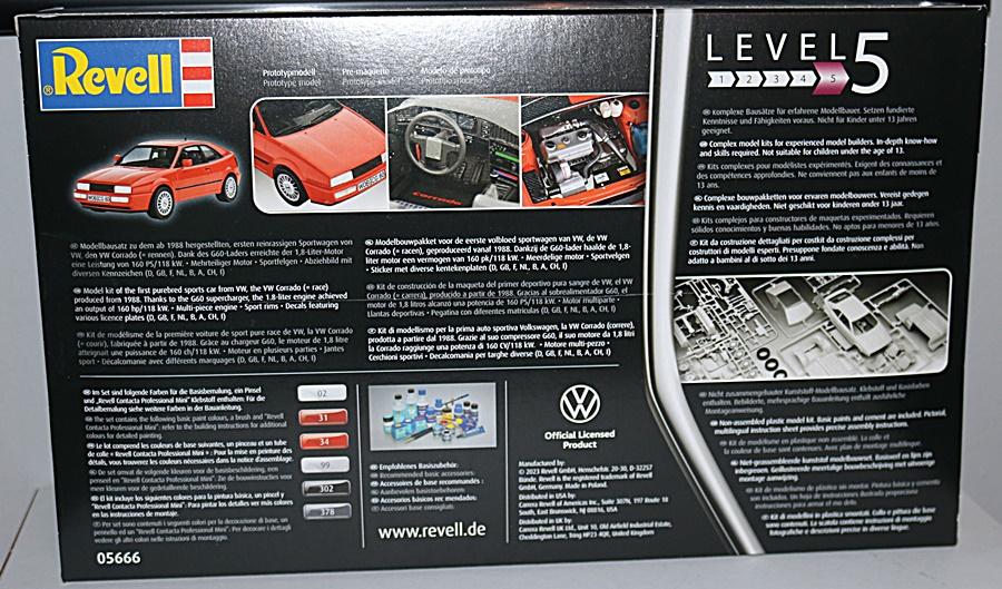 Revell 05666 | VW Corrado | 1:24