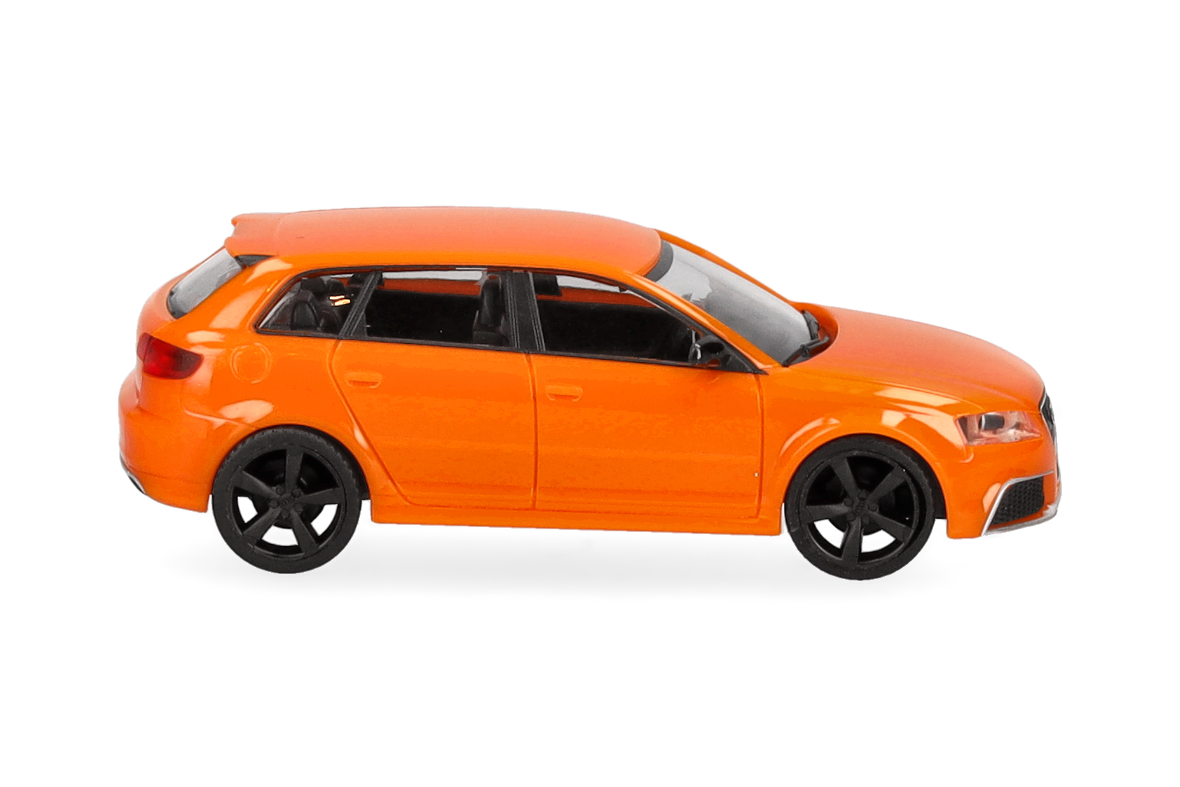 Herpa 024877-005 | Audi RS3 Sportback | glutorange mit schwarzen Felgen | 1:87