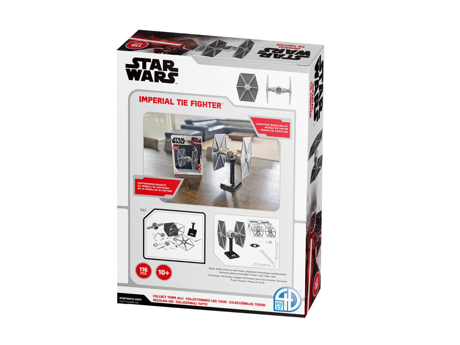 Revell 4D Puzzle 00317 | Star Wars Imperial TIE Fighter | 1:41