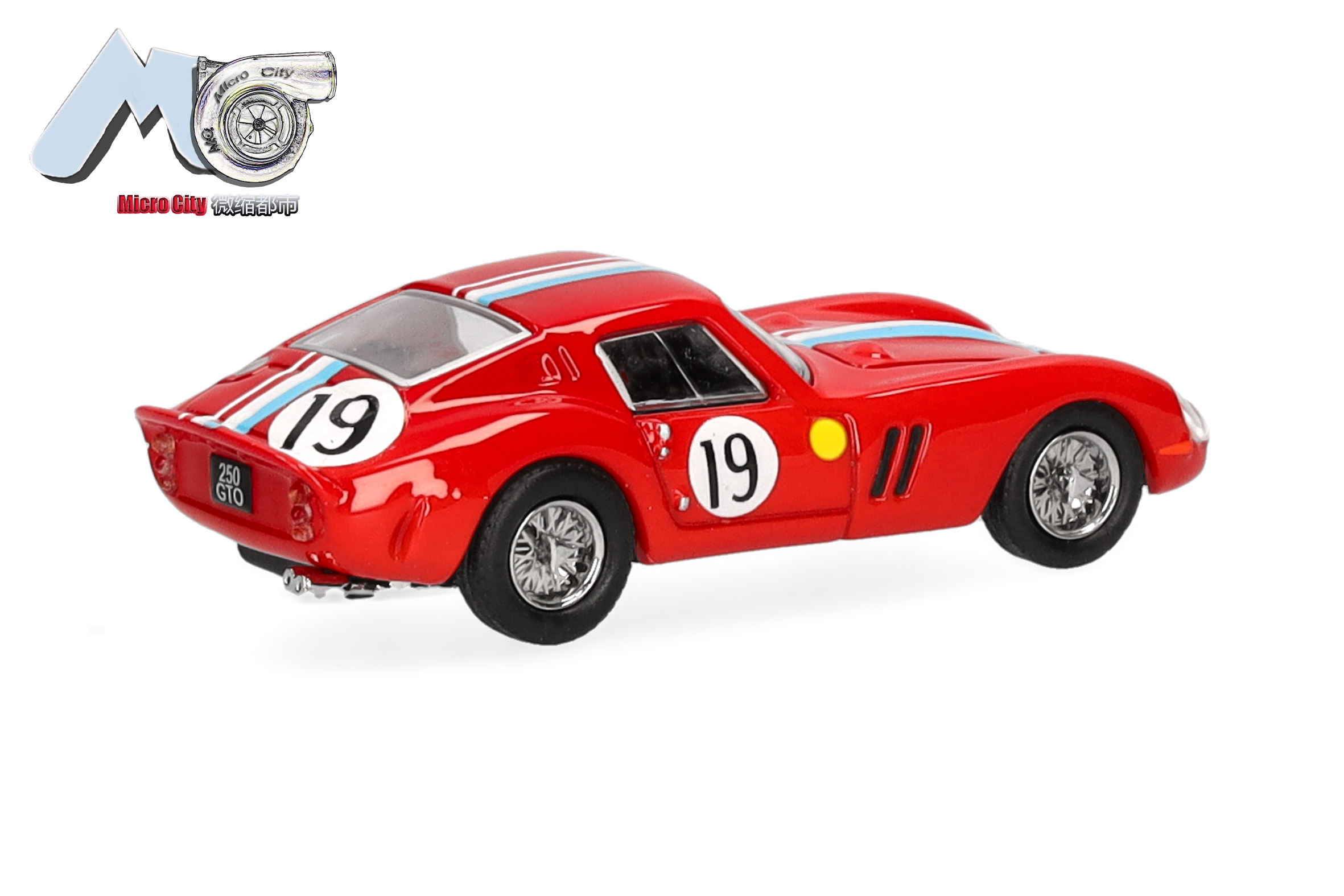Herpa MicroCity 87MC000062 | Ferrari 250 GTO "19" | rot | 1:87