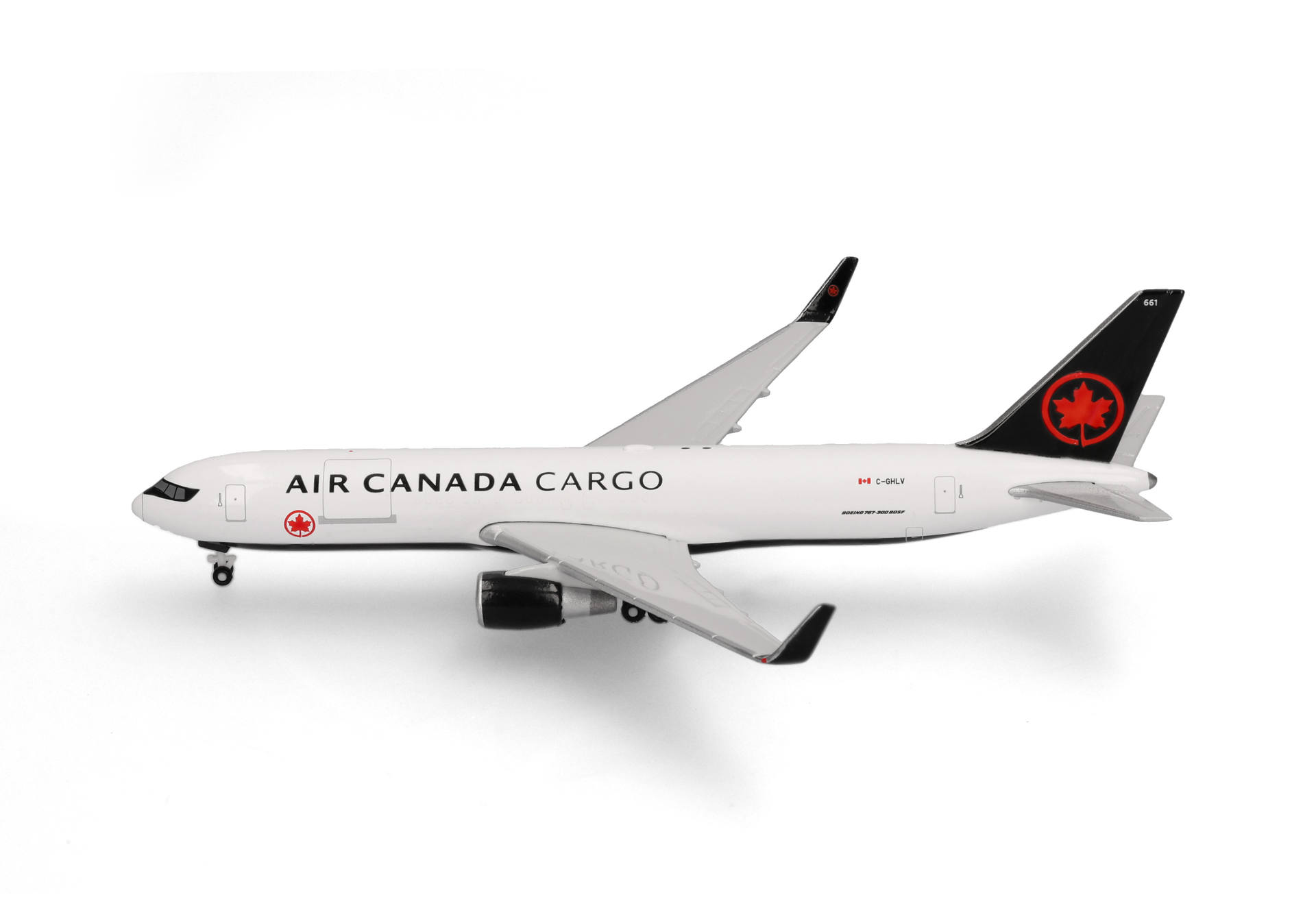 Herpa Wings 539210 | Air Canada Cargo | Boeing 767-300F | C-GHLV | 1:500
