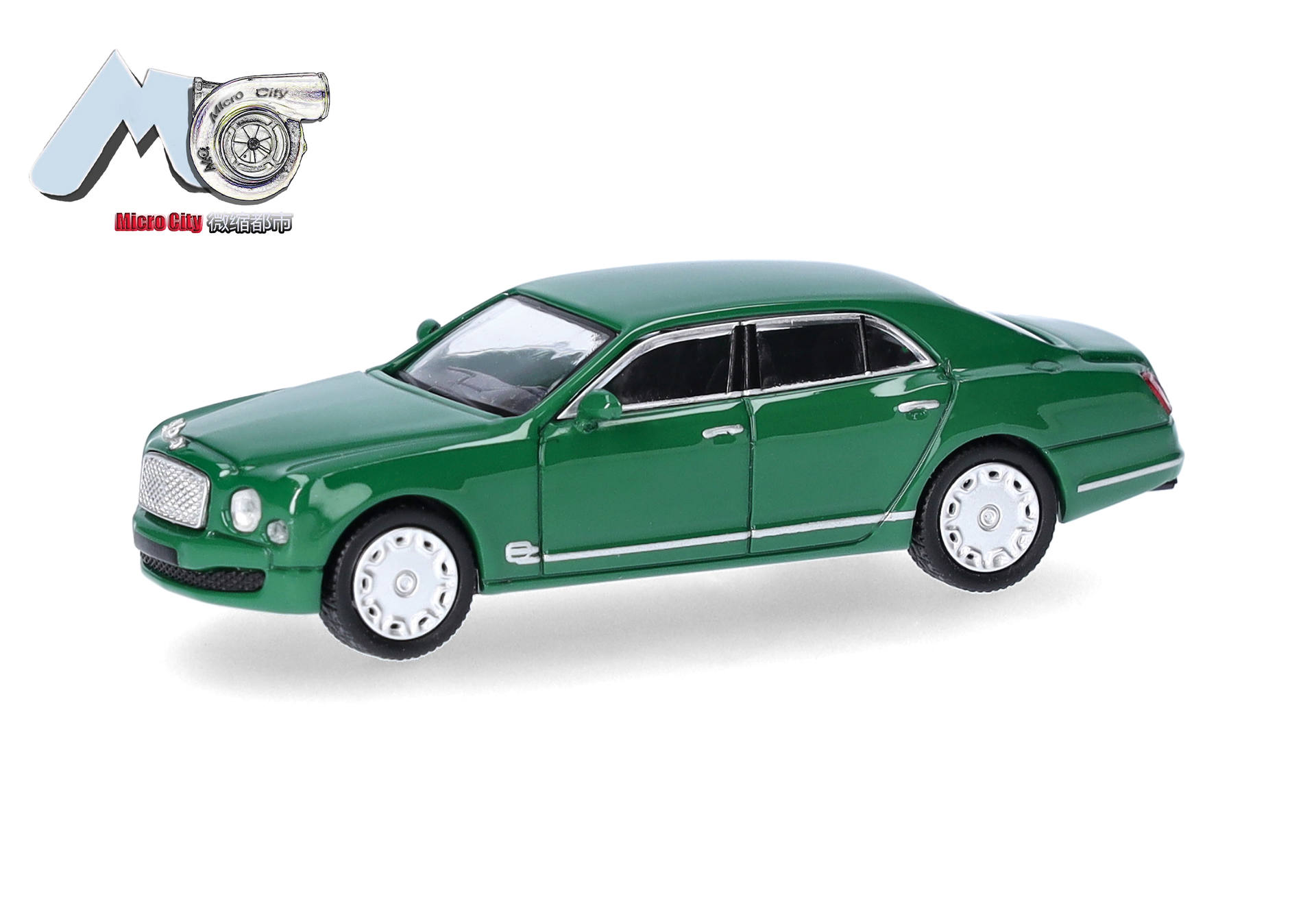 Herpa MicroCity 87MC000151 | Bentley Mulsanne | grün | 1:87