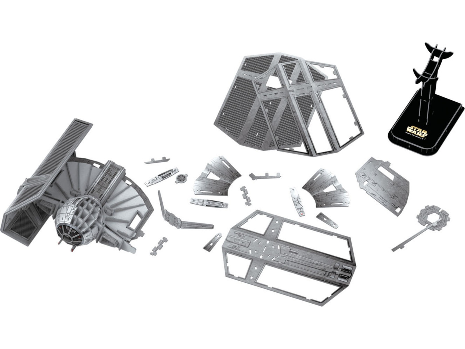 Revell 4D Puzzle 00318 | Star Wars Imperial TIE Advanced X1 | 1:41