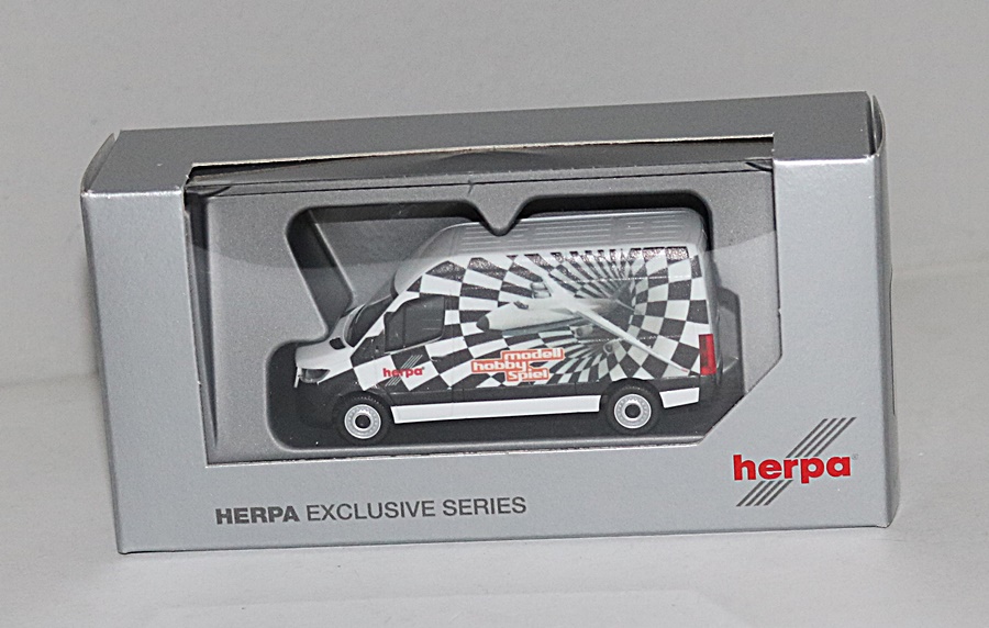 Herpa 953603 | Mercedes Benz Sprinter 2018 | Messe Leipzig 2023 | 1:87