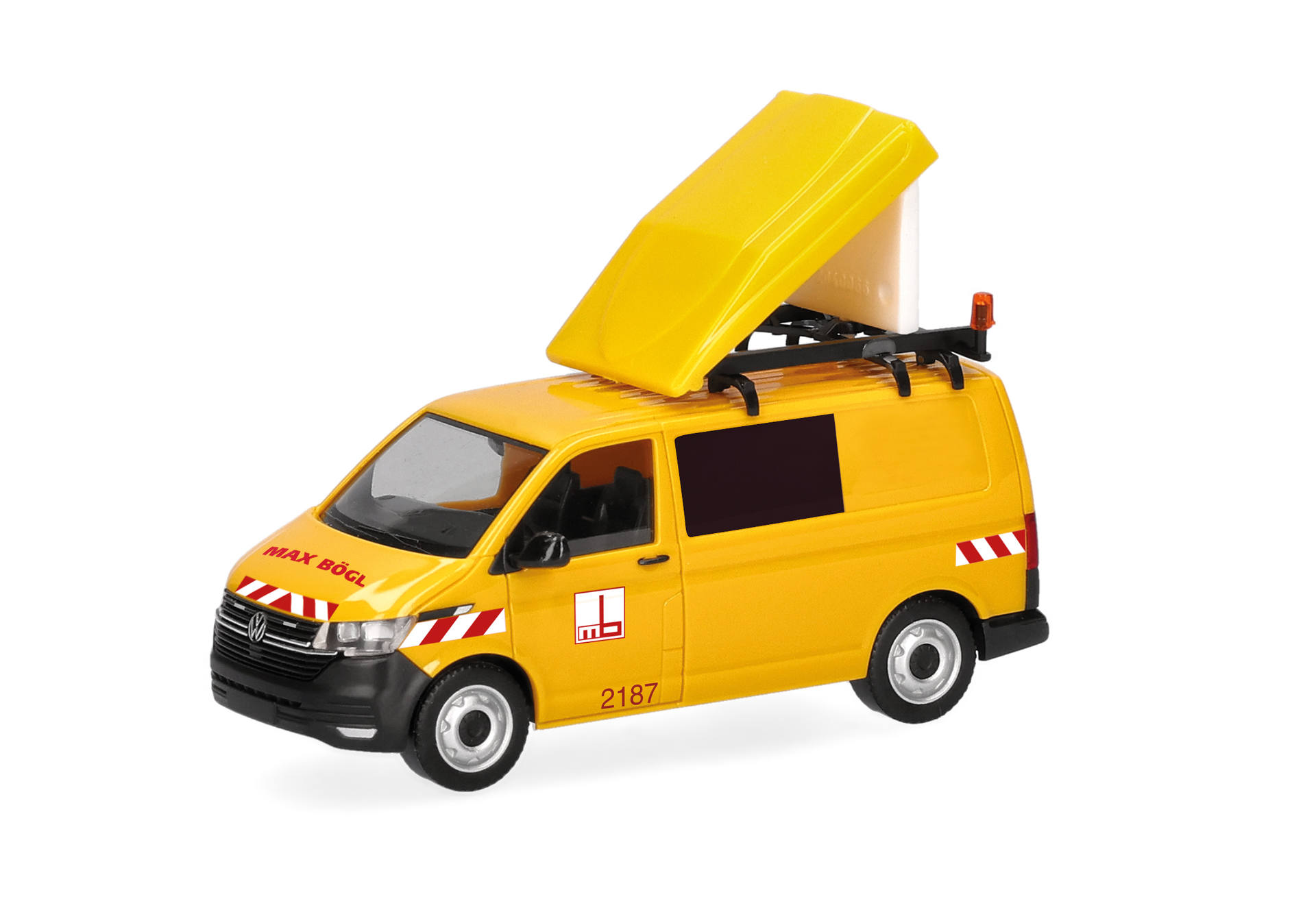 Herpa 099837 | Volkswagen (VW) T6.1 | Halbbus BF3 | Max Bögl | 1:87
