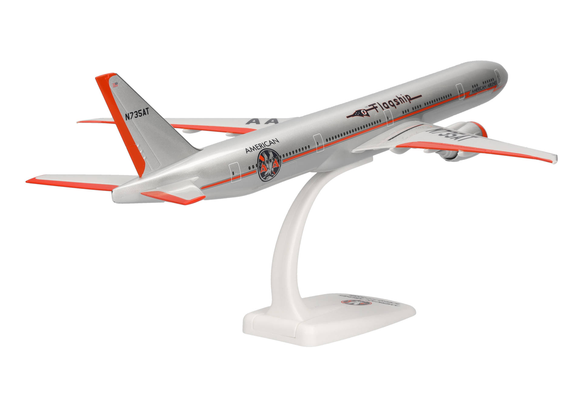 Herpa Wings SF 614986 | American Airlines | Boeing 777-300ER | Flagship Heritage Livery - N735AT | 1:200