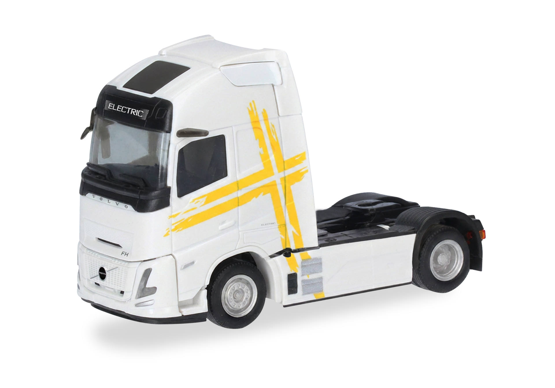 Herpa 321433-002 | Volvo FH Aero GL XL Electric | Zugmaschine 2achs | weiß | 1:87