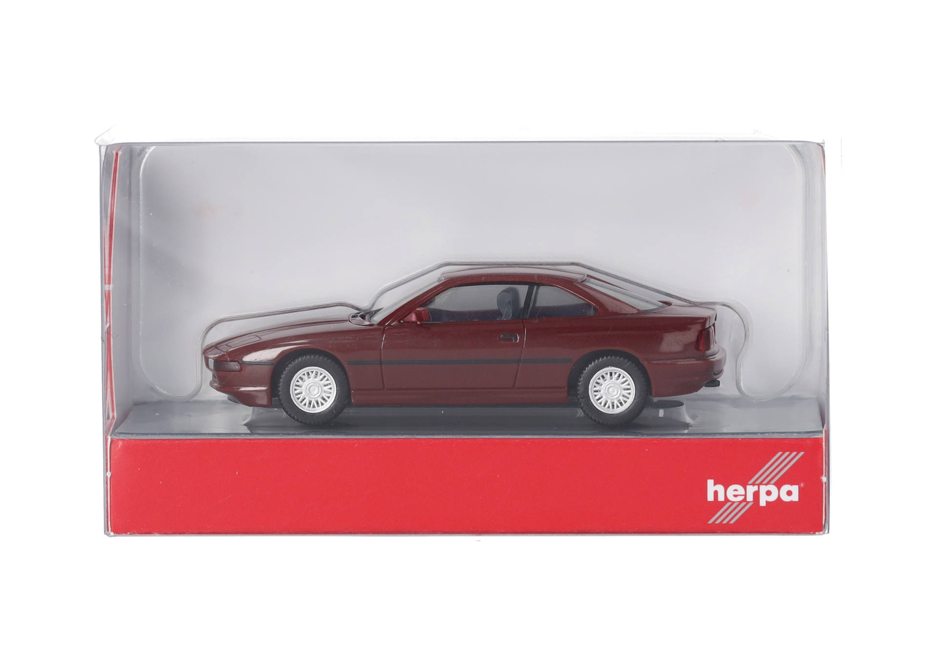Herpa 024143-002 | BMW 850i (E31) Coupé | calypsorot | 1:87