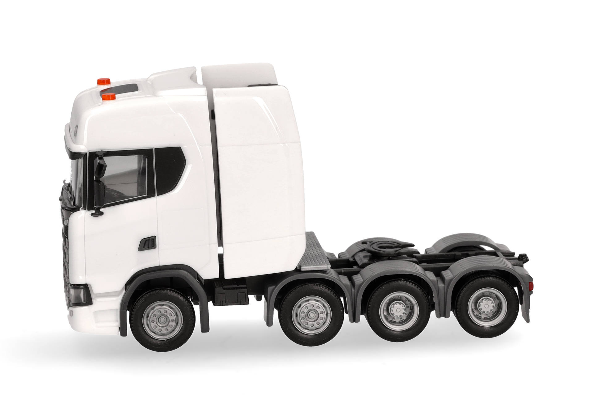 Herpa 308601-004 | Scania CS20 Hochdach | Schwerlastzugmaschine 4achs (8x4) | weiß | 1:87