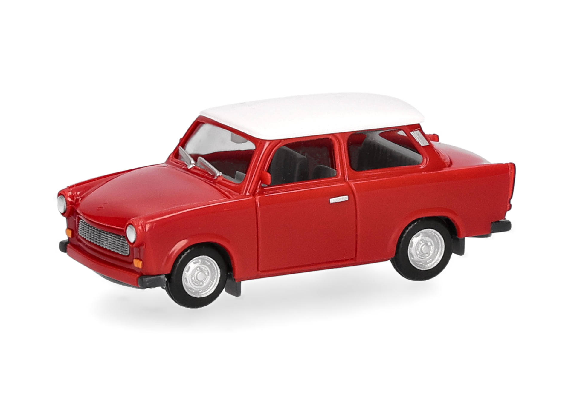 Herpa 020763-008 | Trabant 601 | rot, weißes Dach | 1:87
