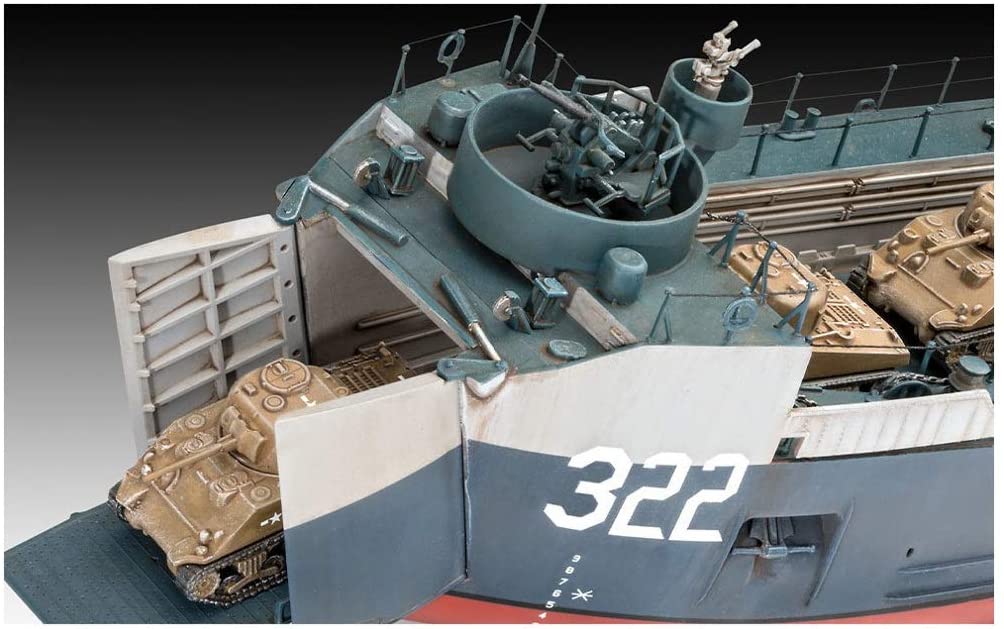 Revell 05169 - US Navy Landing Ship Medium. 1:144