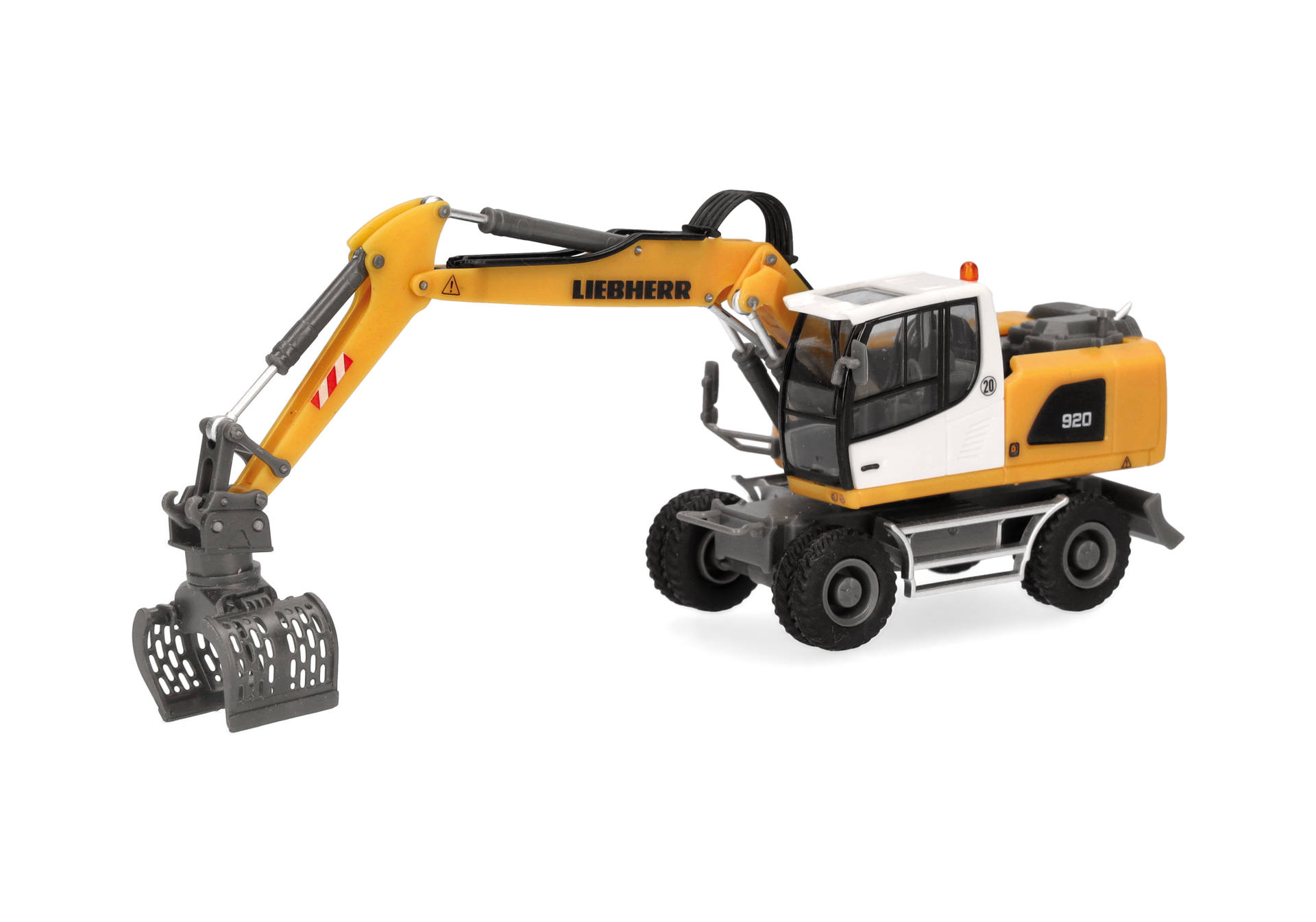 Herpa 319997 | Liebherr Mobilbagger A920 (mit drei Anbaugeräten) | 1:87