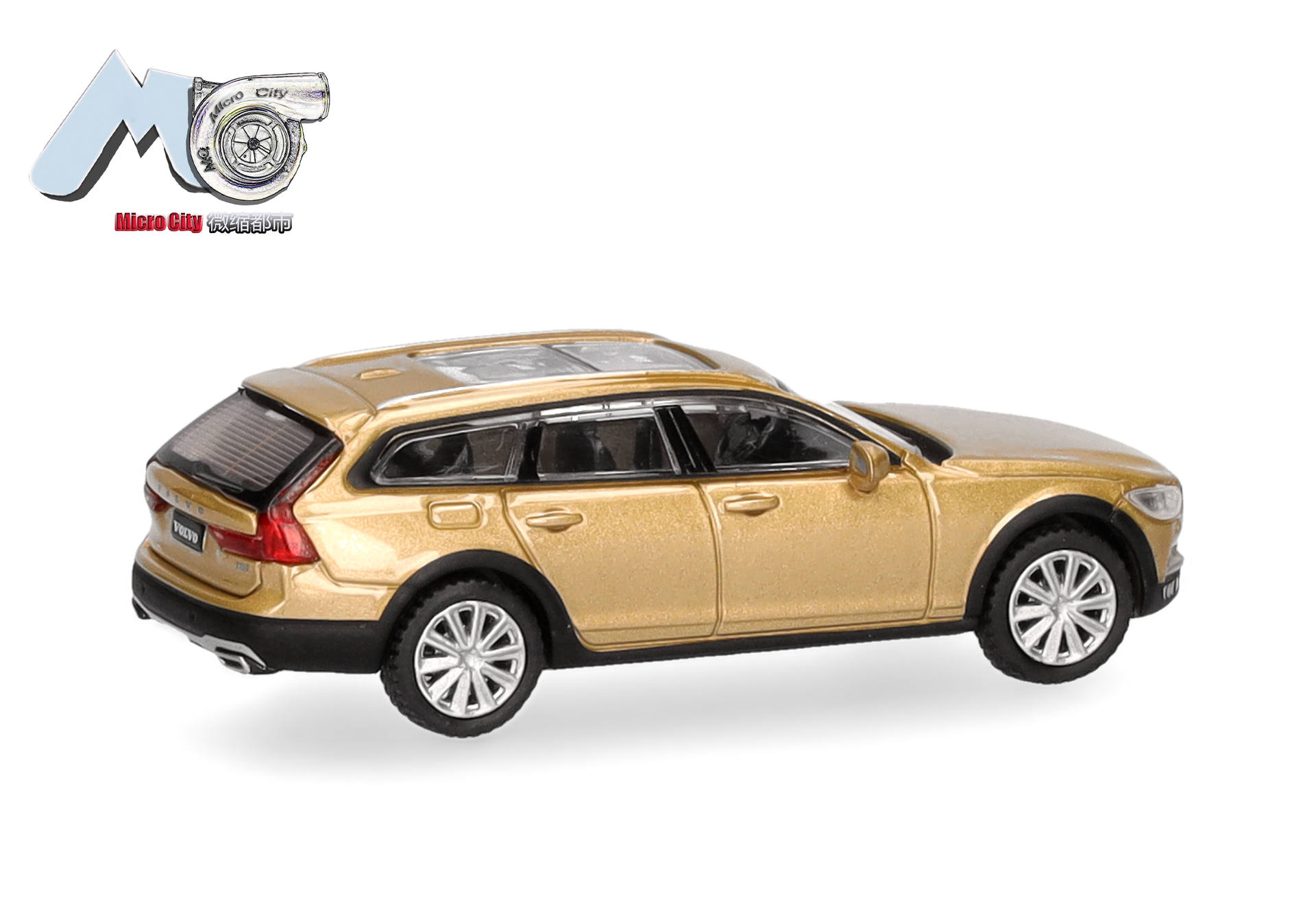 Herpa MicroCity 87MC000021 | Volvo V90 | gold  | 1:87