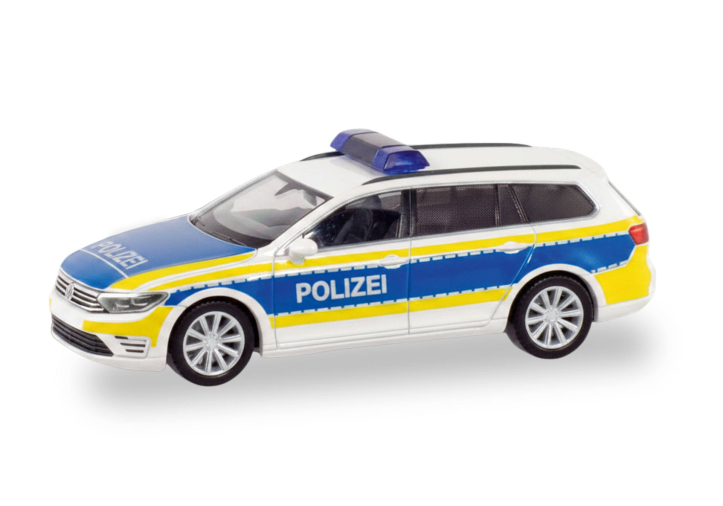 Herpa 099554 | Volkswagen (VW) Passat GTE Variant | Polizei Niedersachsen | 1:87