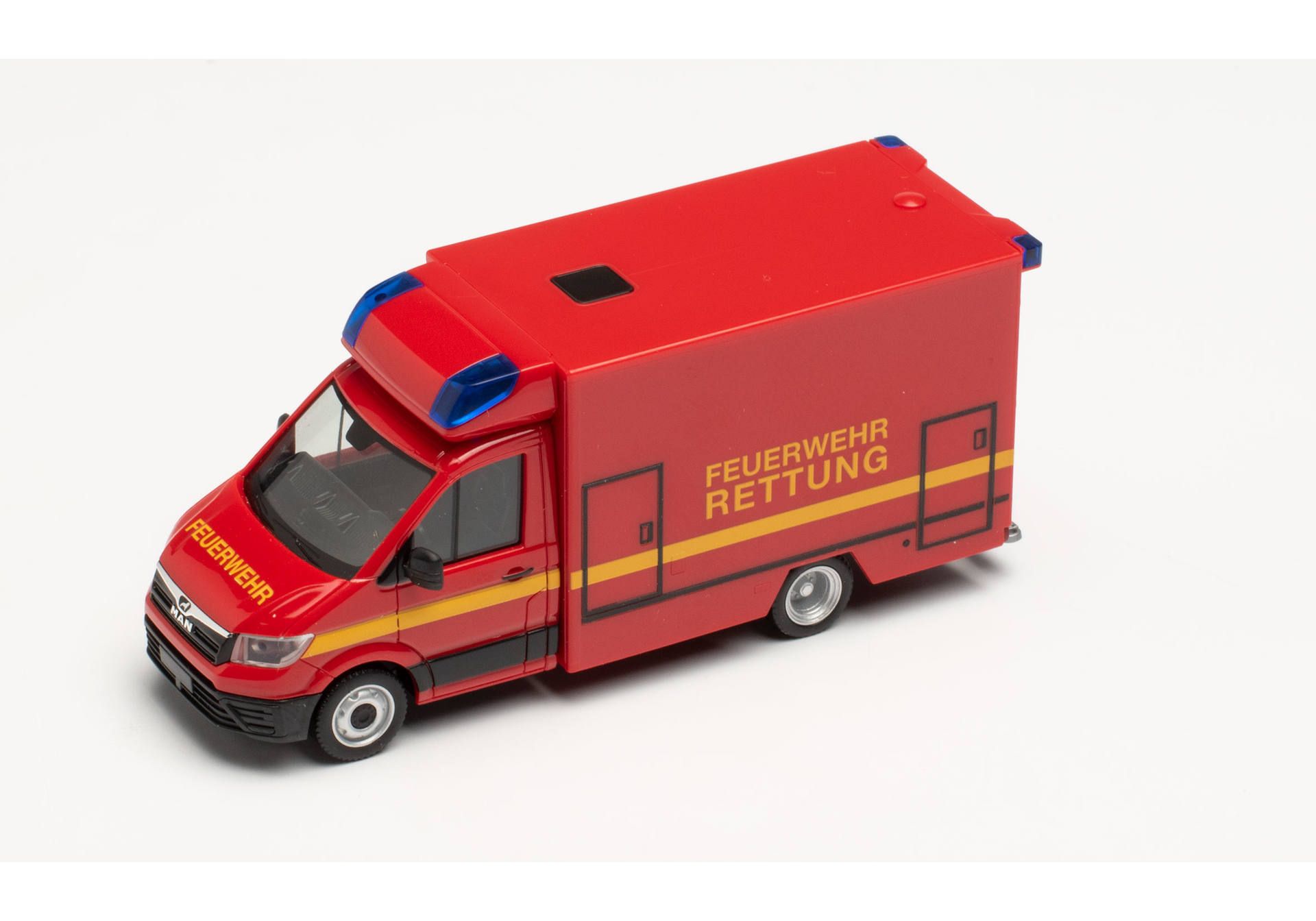 Herpa 096232 | MAN TGE Fahrtec RTW | Feuerwehr | 1:87