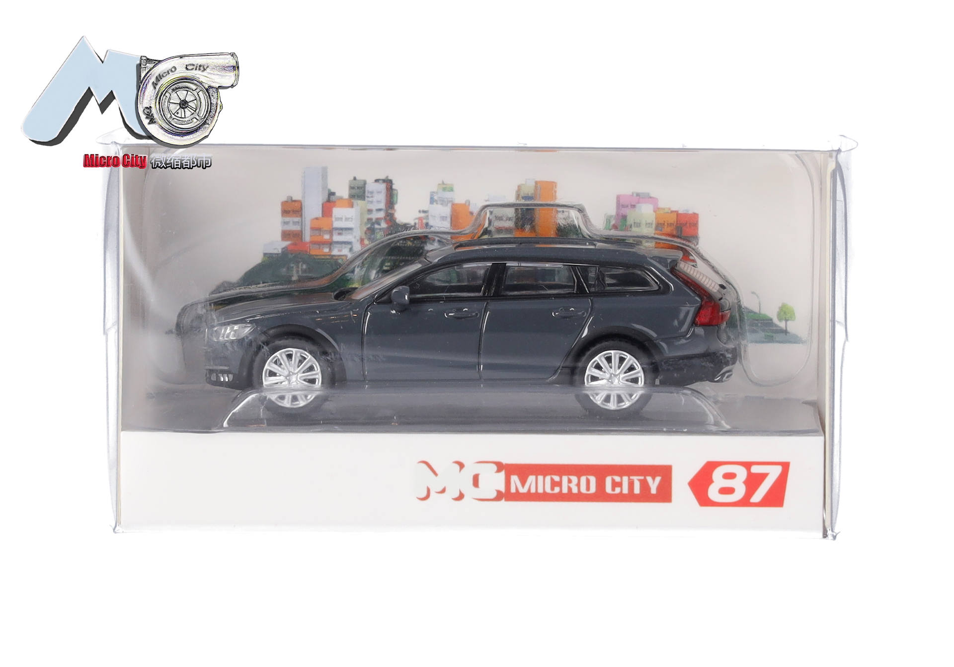 MicroCity 87MC000031 | Volvo V90 | grau (ab 2017) | 1:87