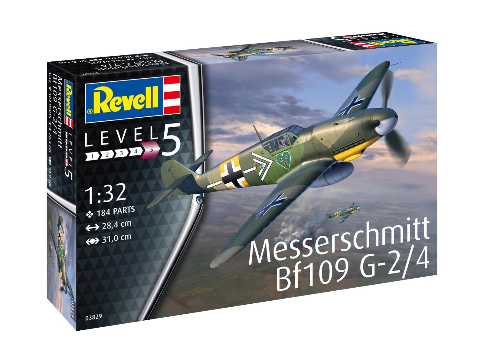 Revell 03829 | Messerschmitt Bf109G-2/4 | 1:32