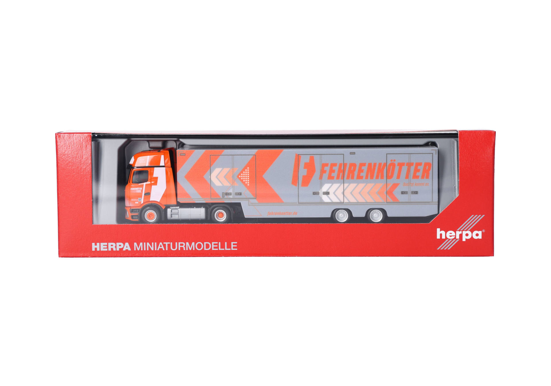 Herpa 321440 | MB Actros L ProCabin Gigaspace | Koffer-Sattelzug | Fehrenkötter | 1:87