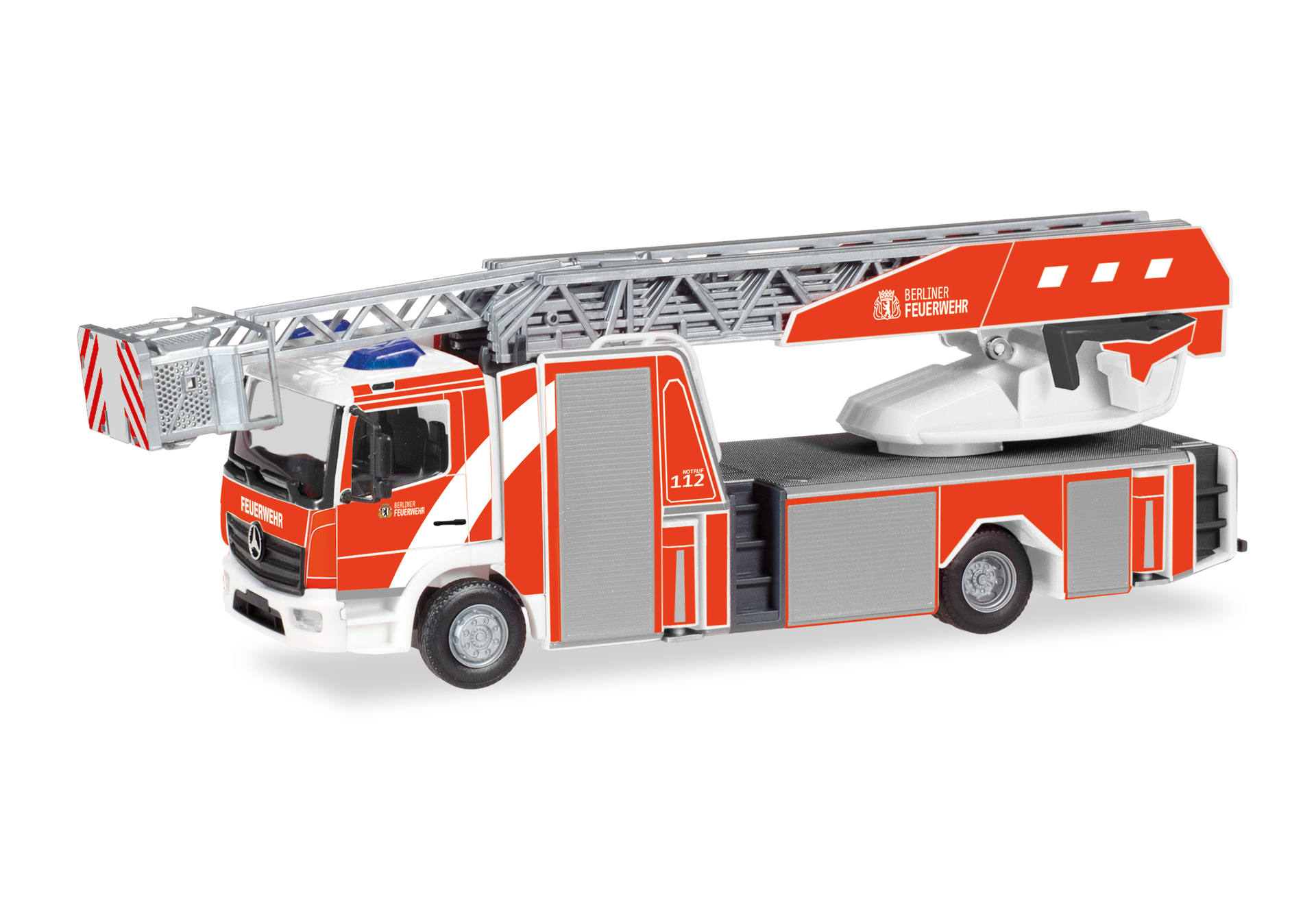 Herpa 099912 | Mercedes-Benz Atego '13 | Drehleiter DLK 23/12 | Berliner Feuerwehr | 1:87