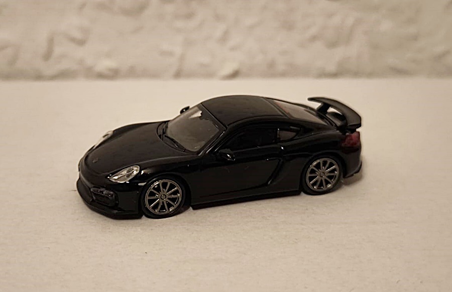 Minichamps 870066121 | Porsche Cayman GT4 | 2016 | schwarz | 1:87