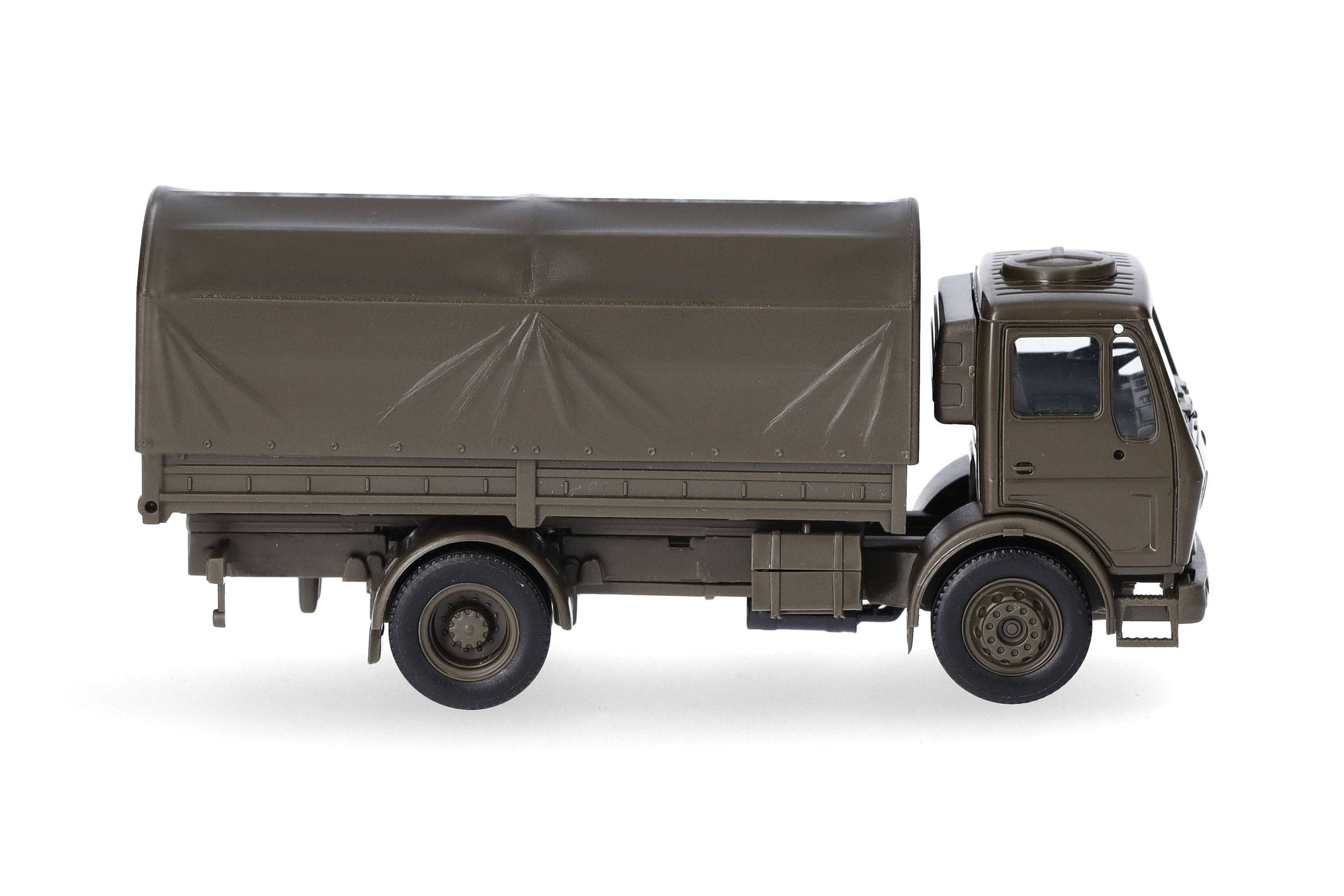 Herpa 747073 | MB NG LKW 5t | Pritschen-LKW | Rundplane | 2achs | Bundeswehr | 1:87