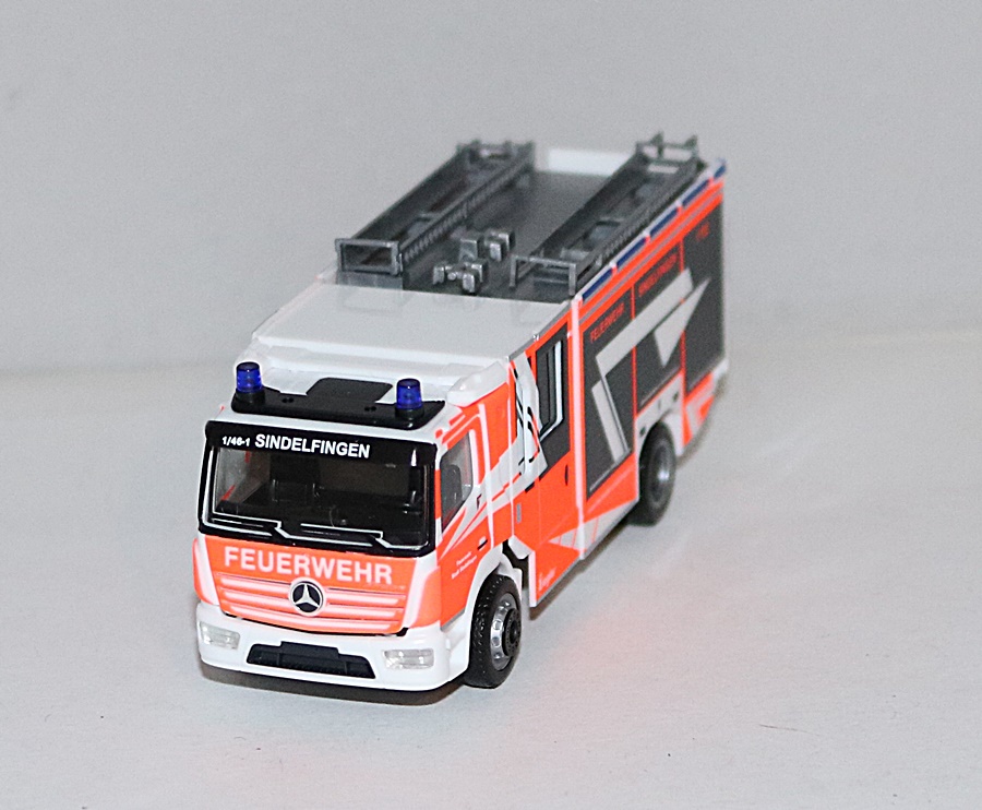 Herpa 954556 |  Mercedes-Benz Atego `13 | Ziegler Z-Cab | Feuerwehr Sindelfingen | 1:87