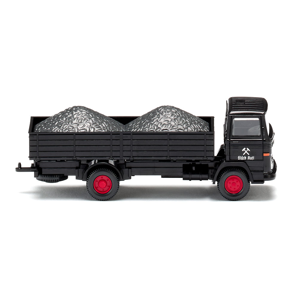 Wiking 043704 | Mercedes-Benz | Pritschen-Lkw | Glück Auf | 1:87