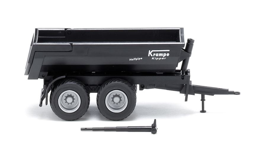 Wiking 038819 | Krampe Halfpipe Muldenkipper - schwarz| 1:87
