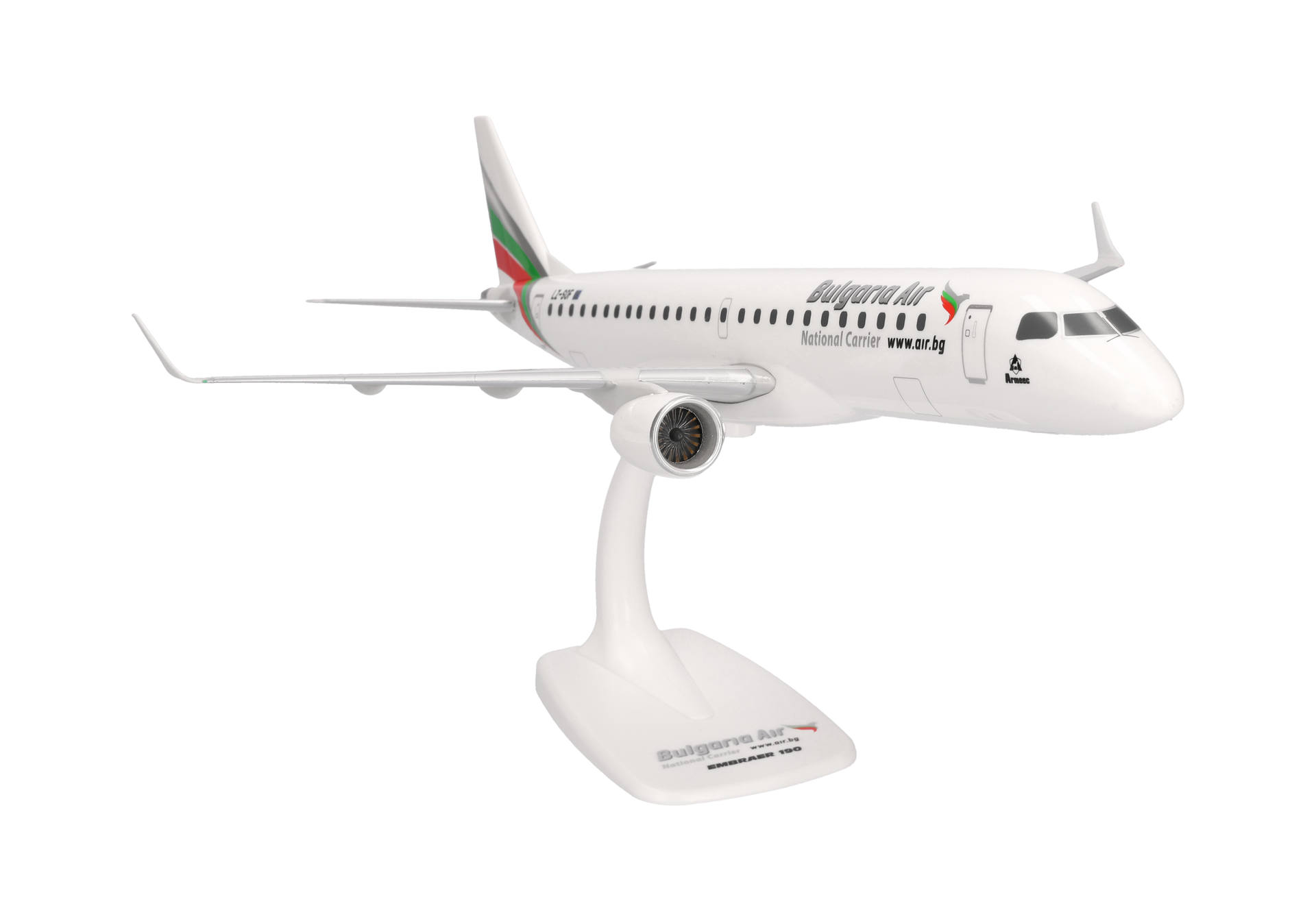 Herpa Wings SF 609258-001 | Bulgaria Air | Embraer E190 | LZ-SOF | 1:100