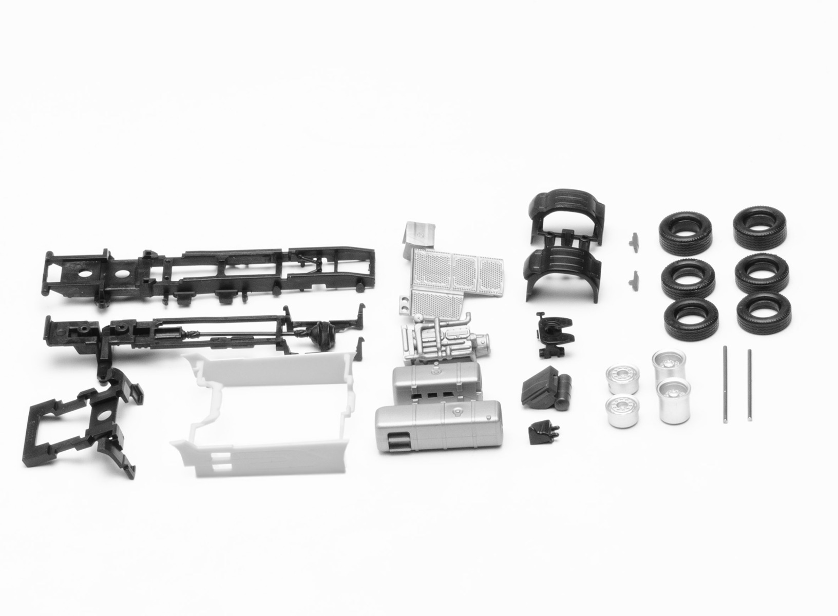Herpa TS 085670 | Zugm.-Fahrgestell DAF XG/XG+ 2-achs | mit/ohne Cvk. | 1:87
