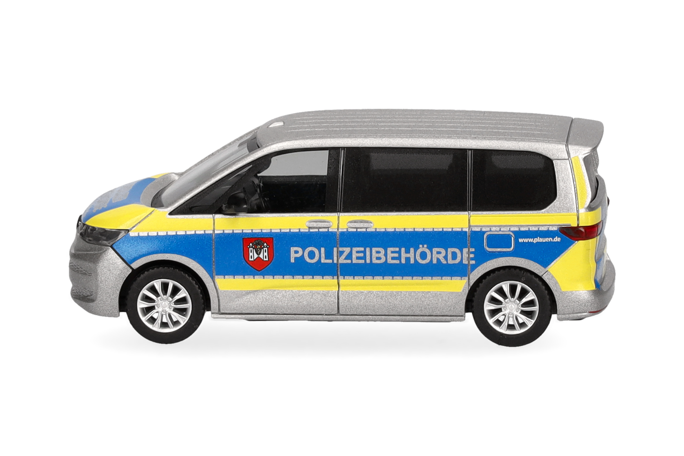 Herpa 098625 | Volkswagen (VW) Multivan | Polizeibehörde Plauen | 1:87