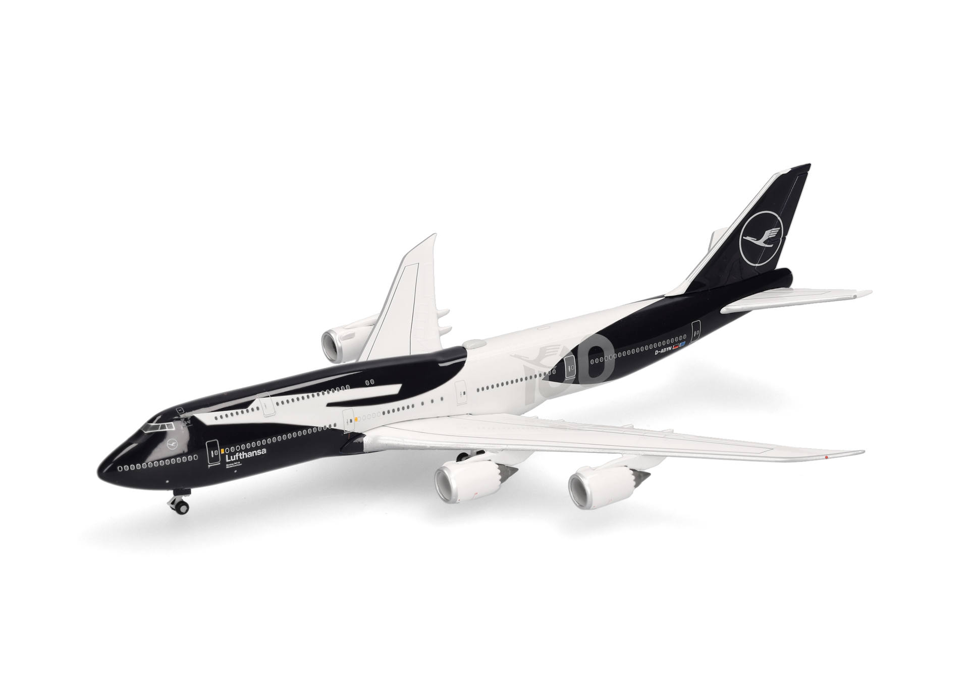 Herpa Wings 539500 | Lufthansa | Boeing 747-8 Intercontinental | 100 Jahre – D-ABYN "Niedersachsen" | 1:500