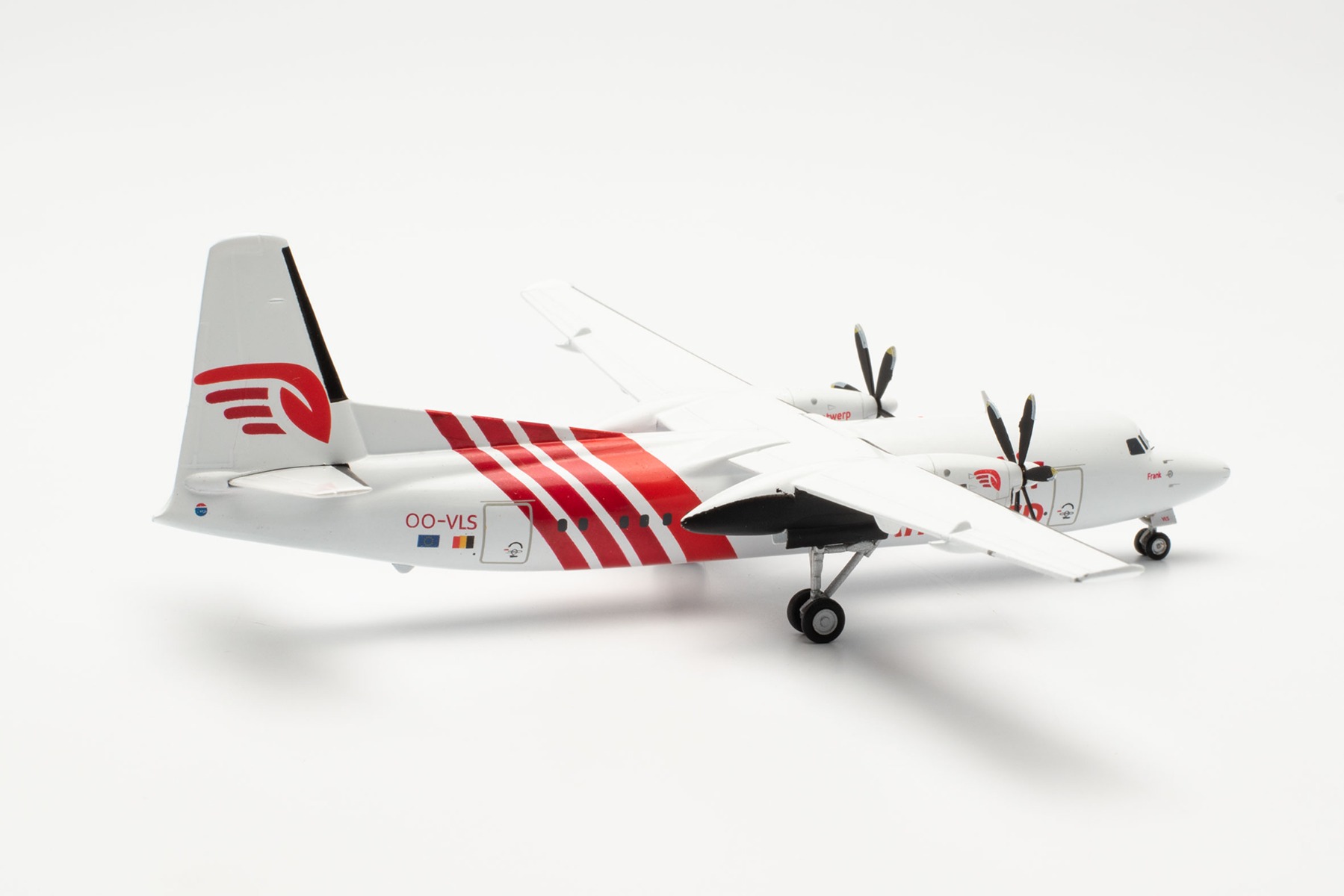 Herpa Wings 571920 | Air Antwerp Fokker 50 | OO-VLS | 1:200
