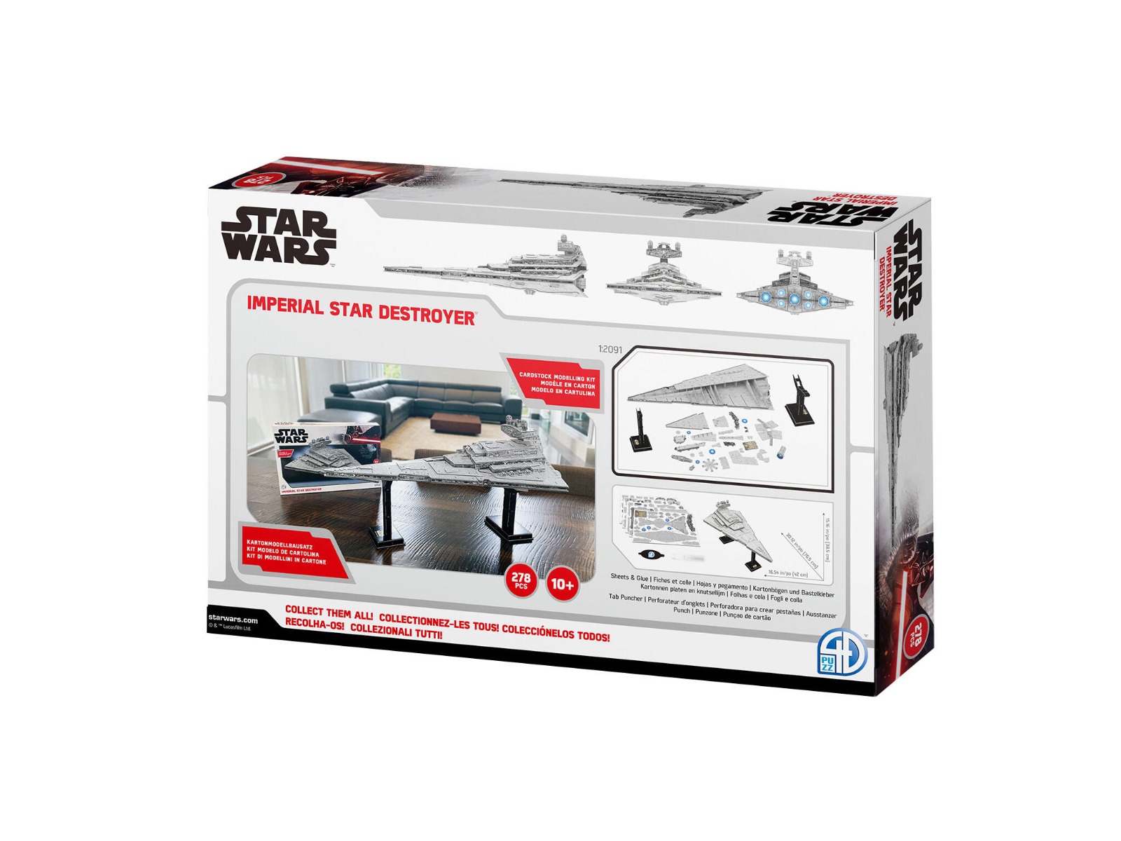 Revell 4D Puzzle 00326| Star Wars Imperial Star Destroyer| 1:2091