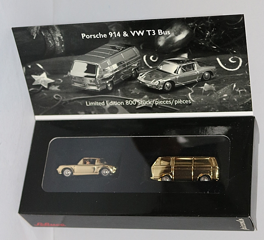 Schuco 776610 - Limited Edition - Piccolo Set "Frohe Weihnachten 2010"  1:90